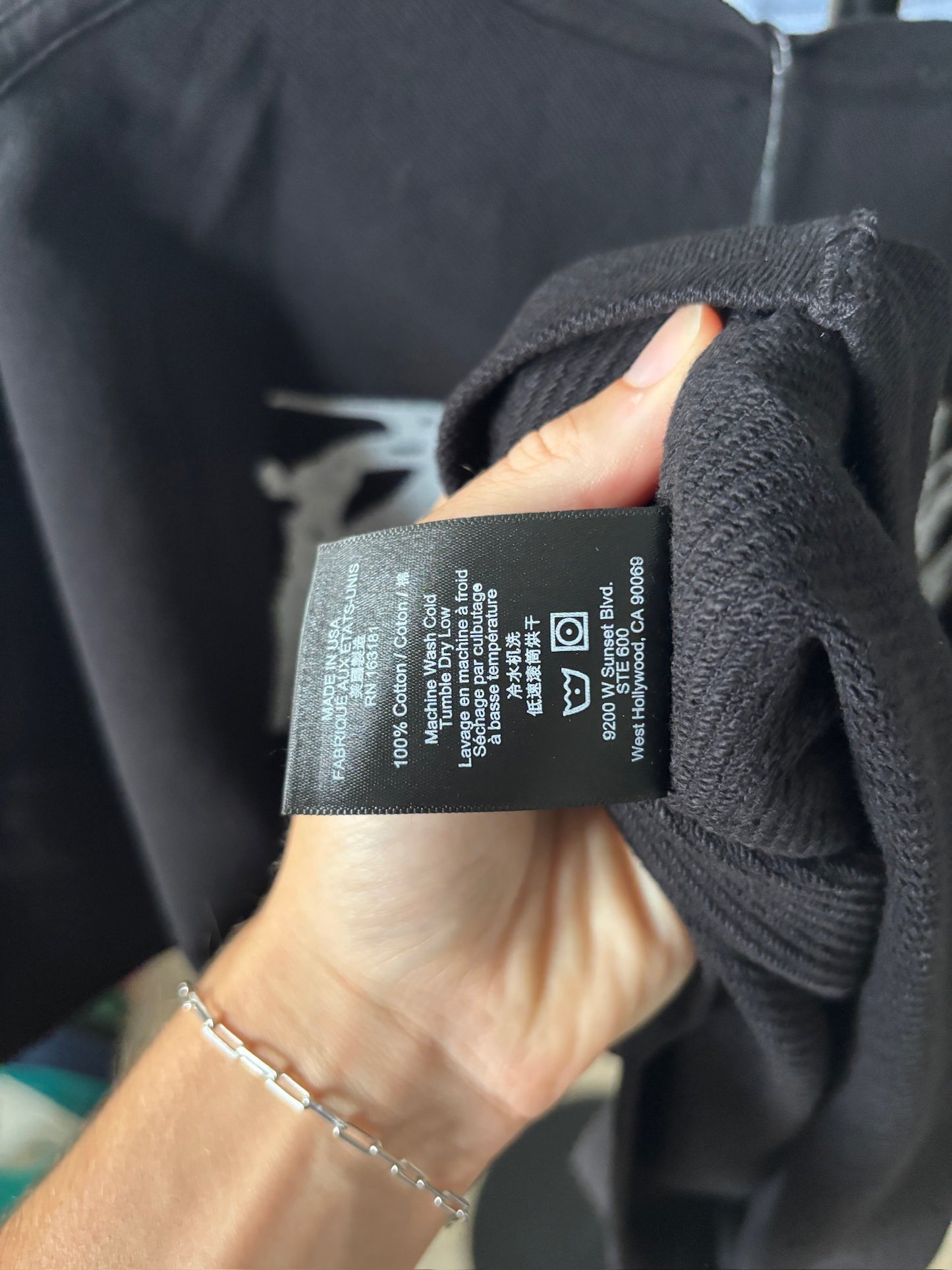 Textured Block Logo Tee