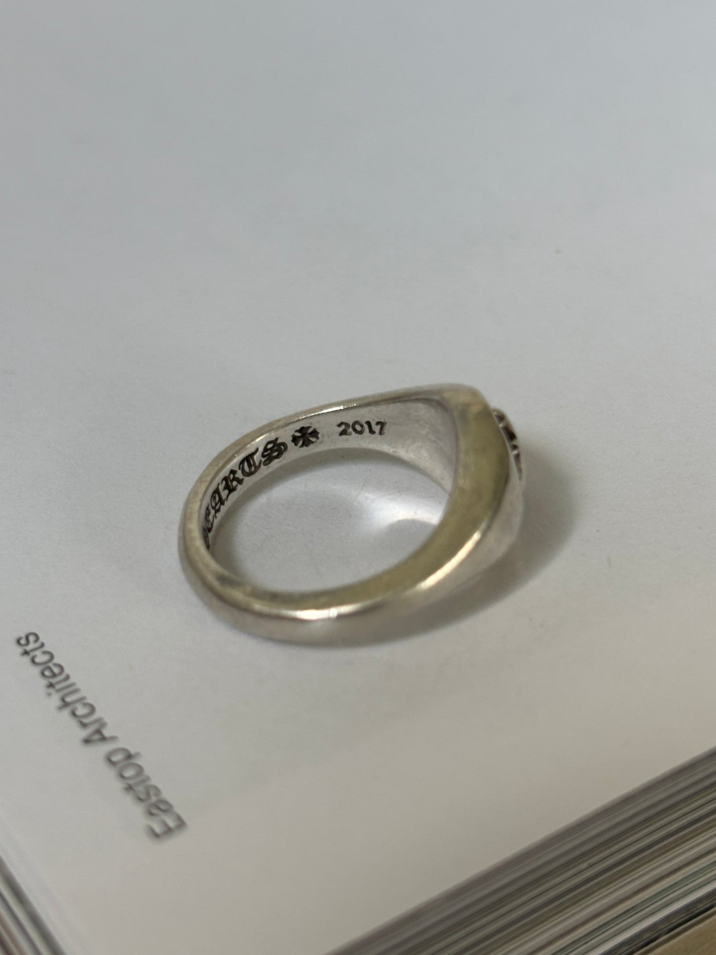 Signet Triple Cross Ring