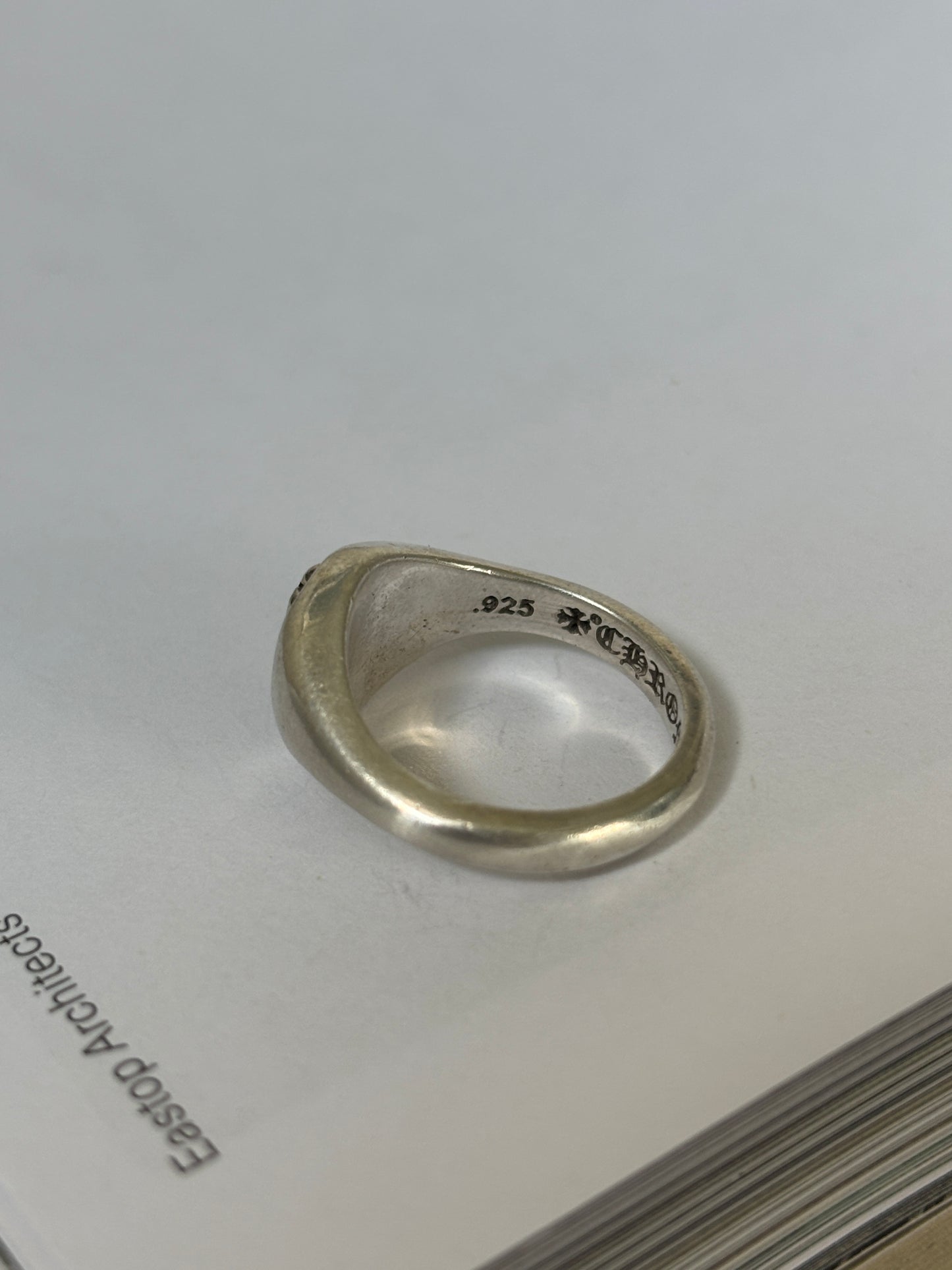Signet Triple Cross Ring
