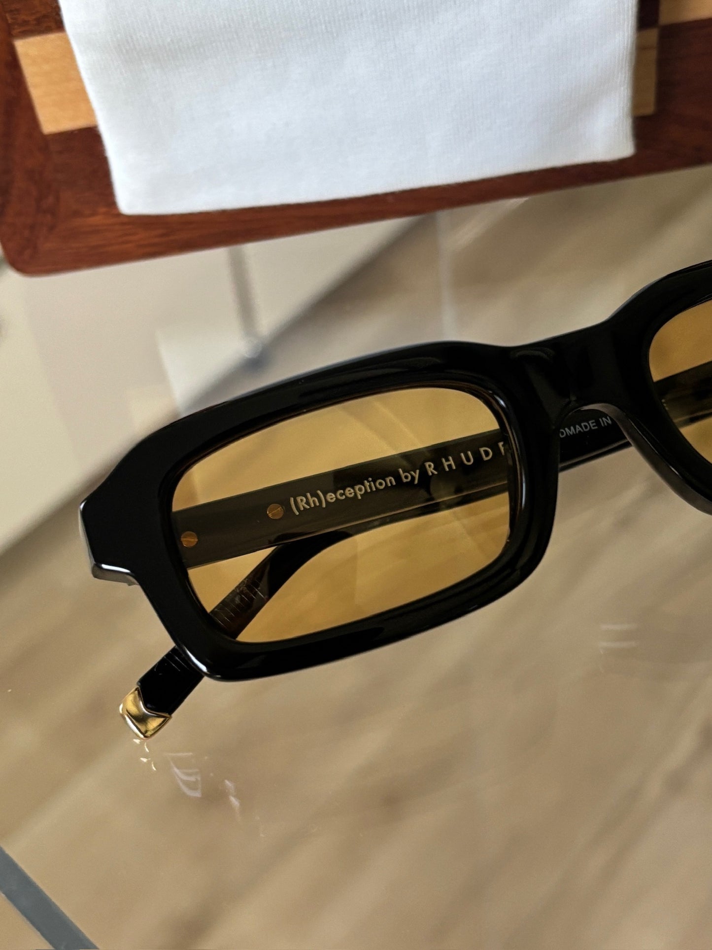Black Steve Frame Sunglasses