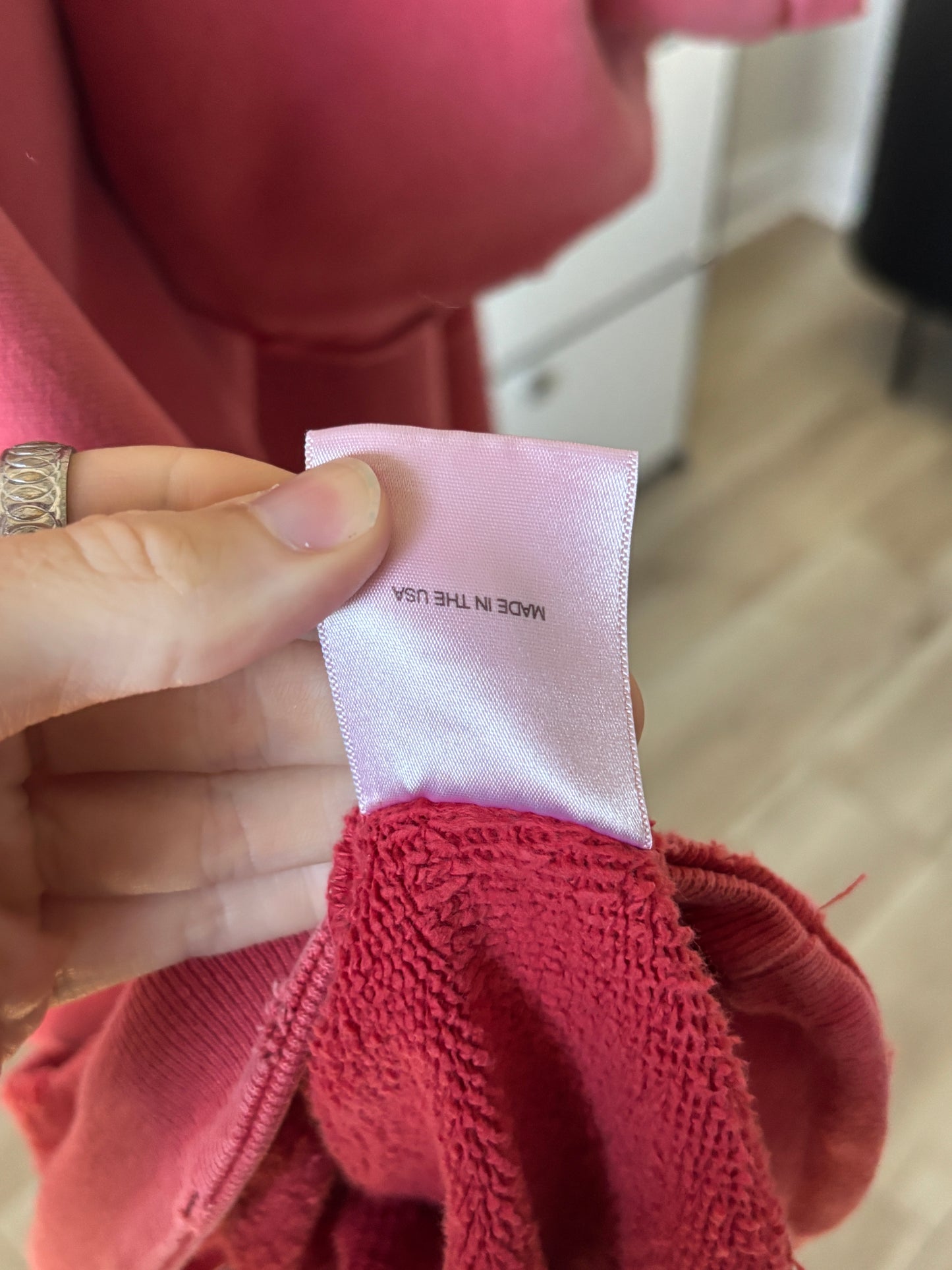 Distressed Logo Hoodie