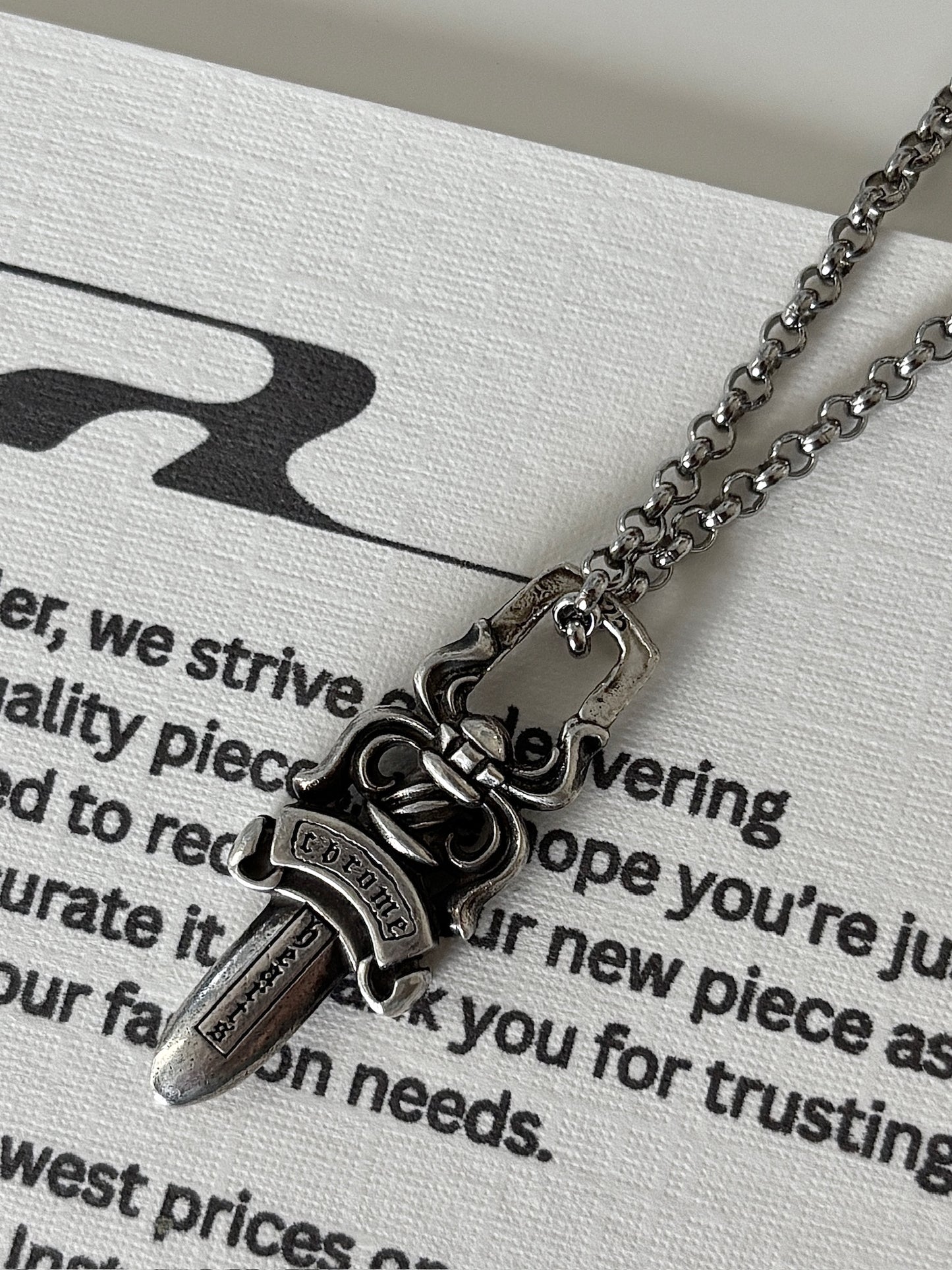 Dagger Necklace