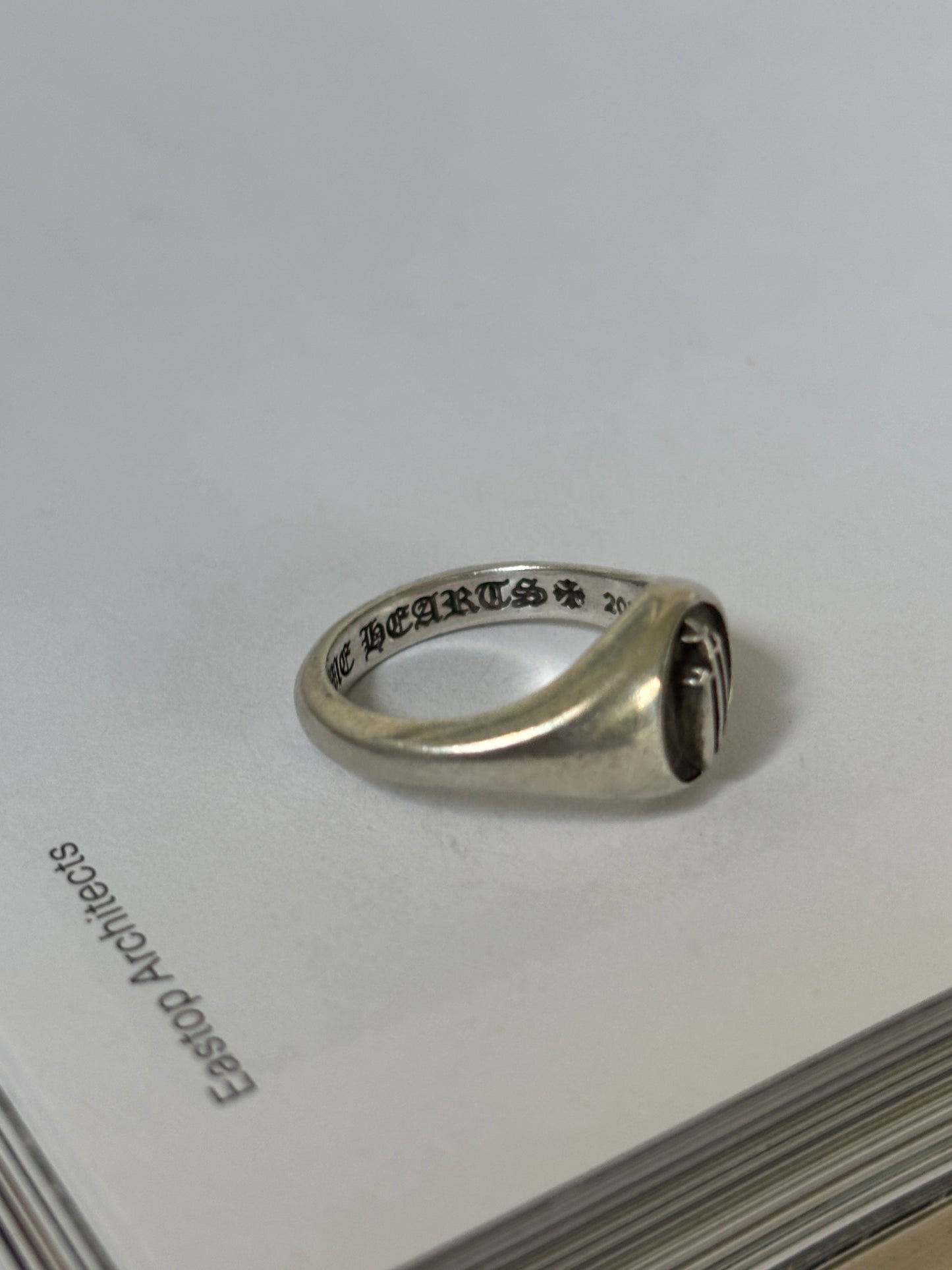 Signet Triple Cross Ring