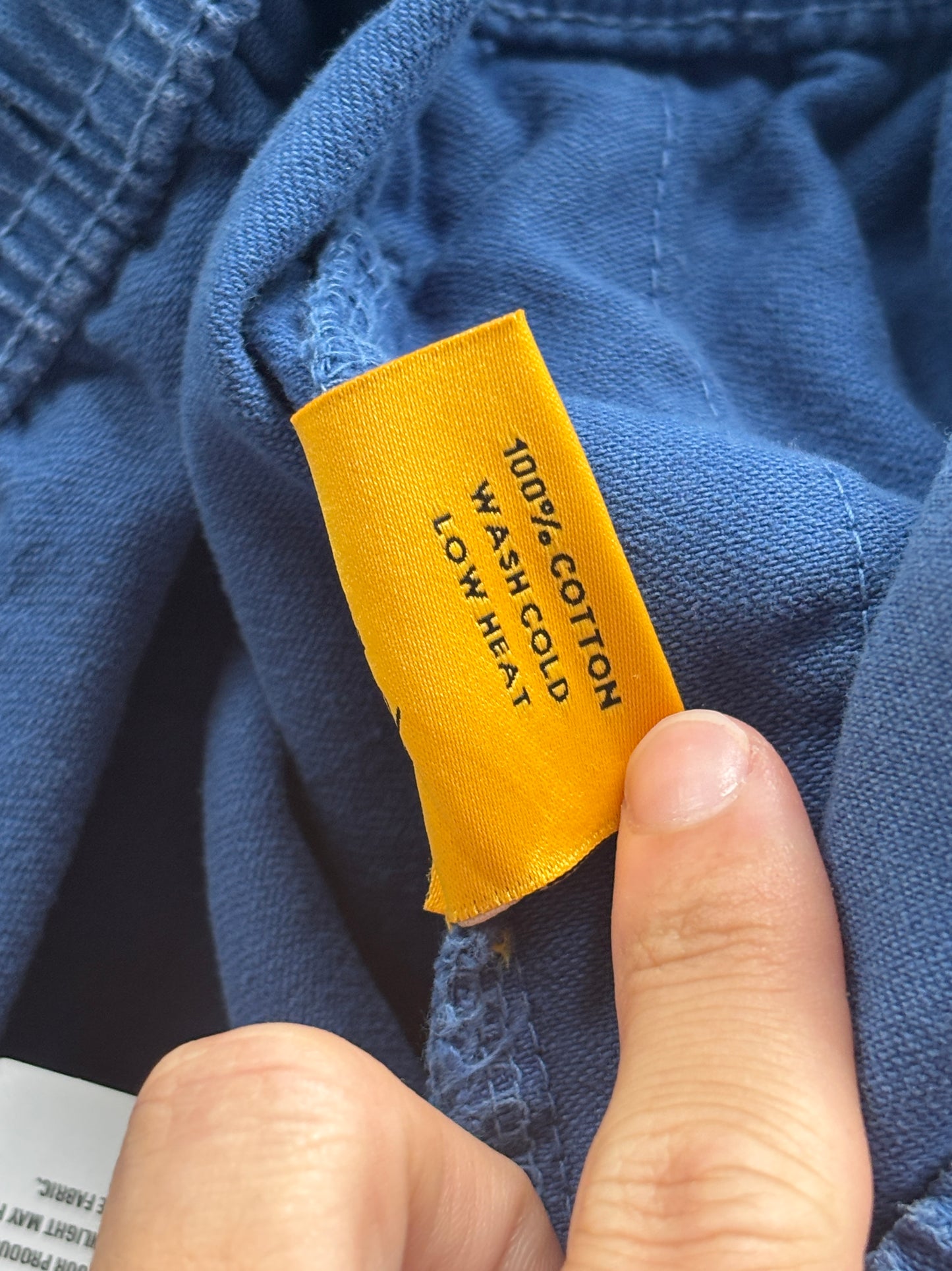 Blue + Yellow Logo Shorts