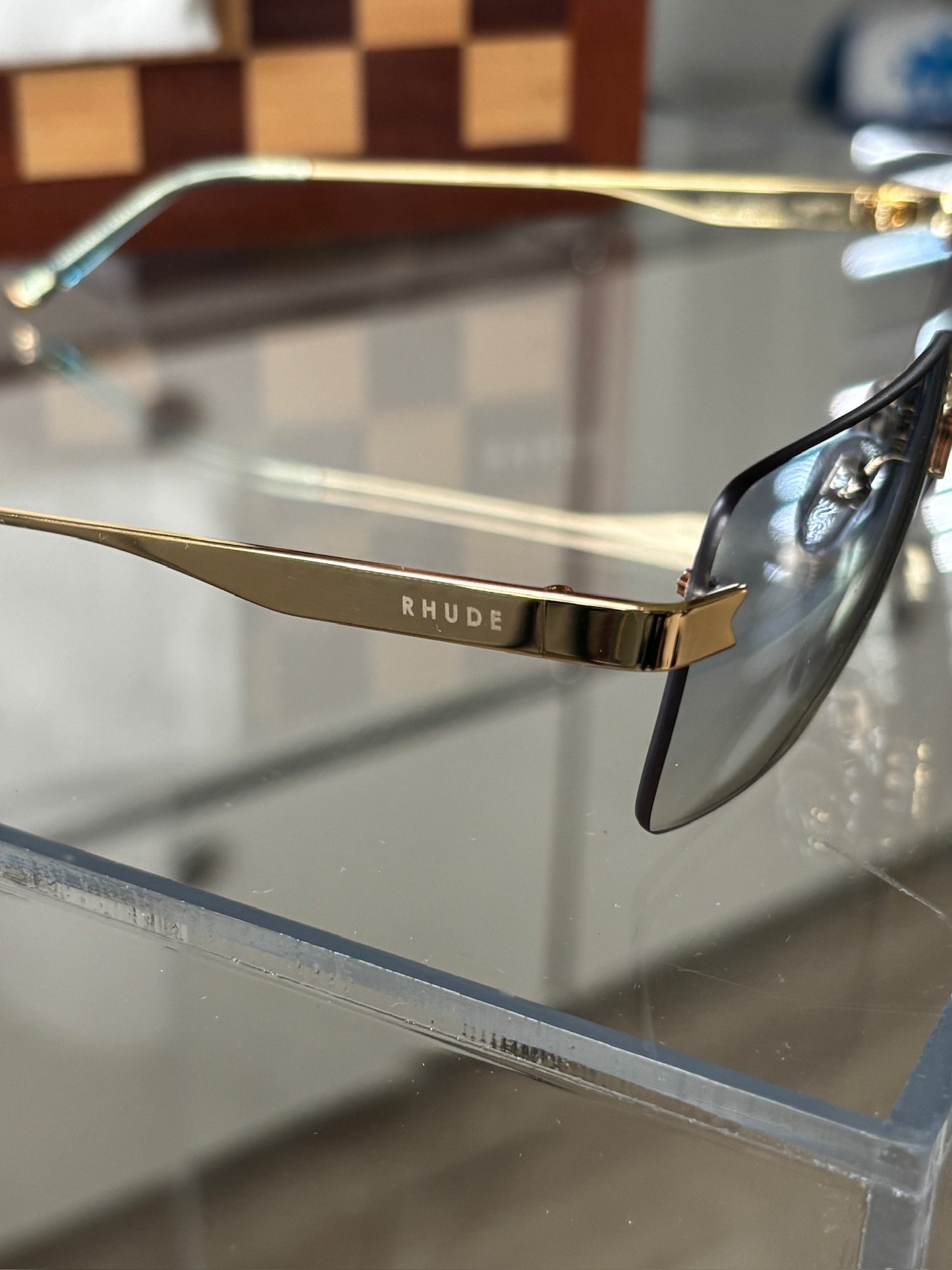 New Money Rimless Sunglasses