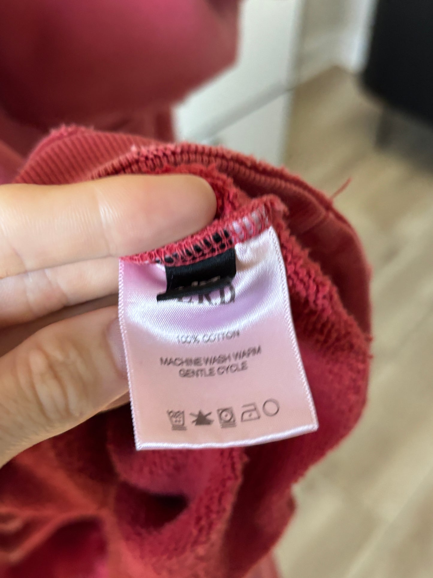 Distressed Logo Hoodie