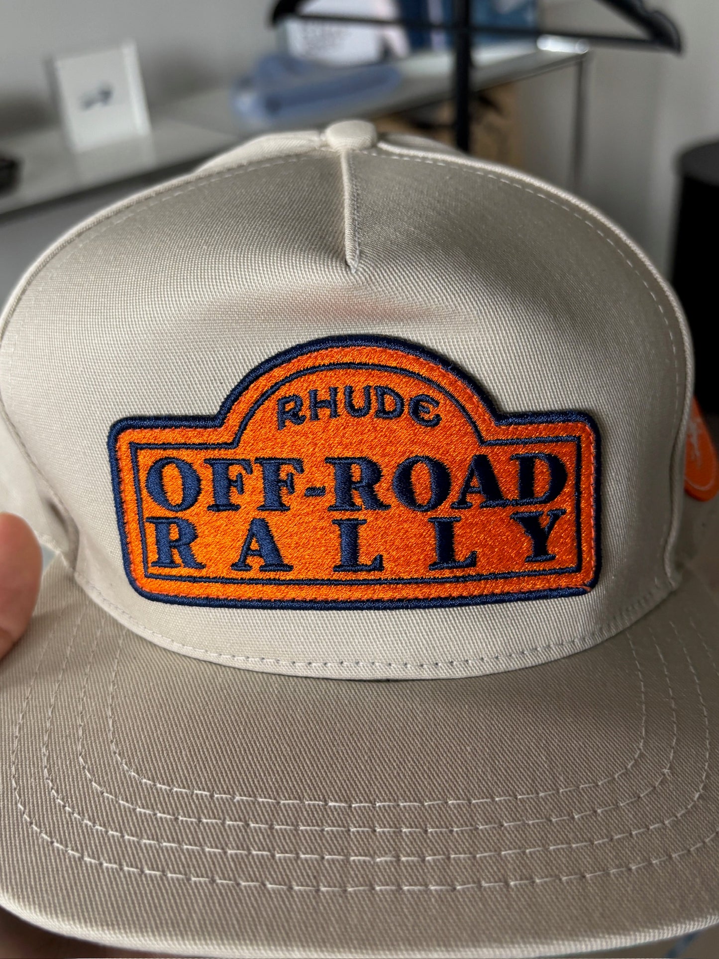 Off Road Rally Patch Logo Hat