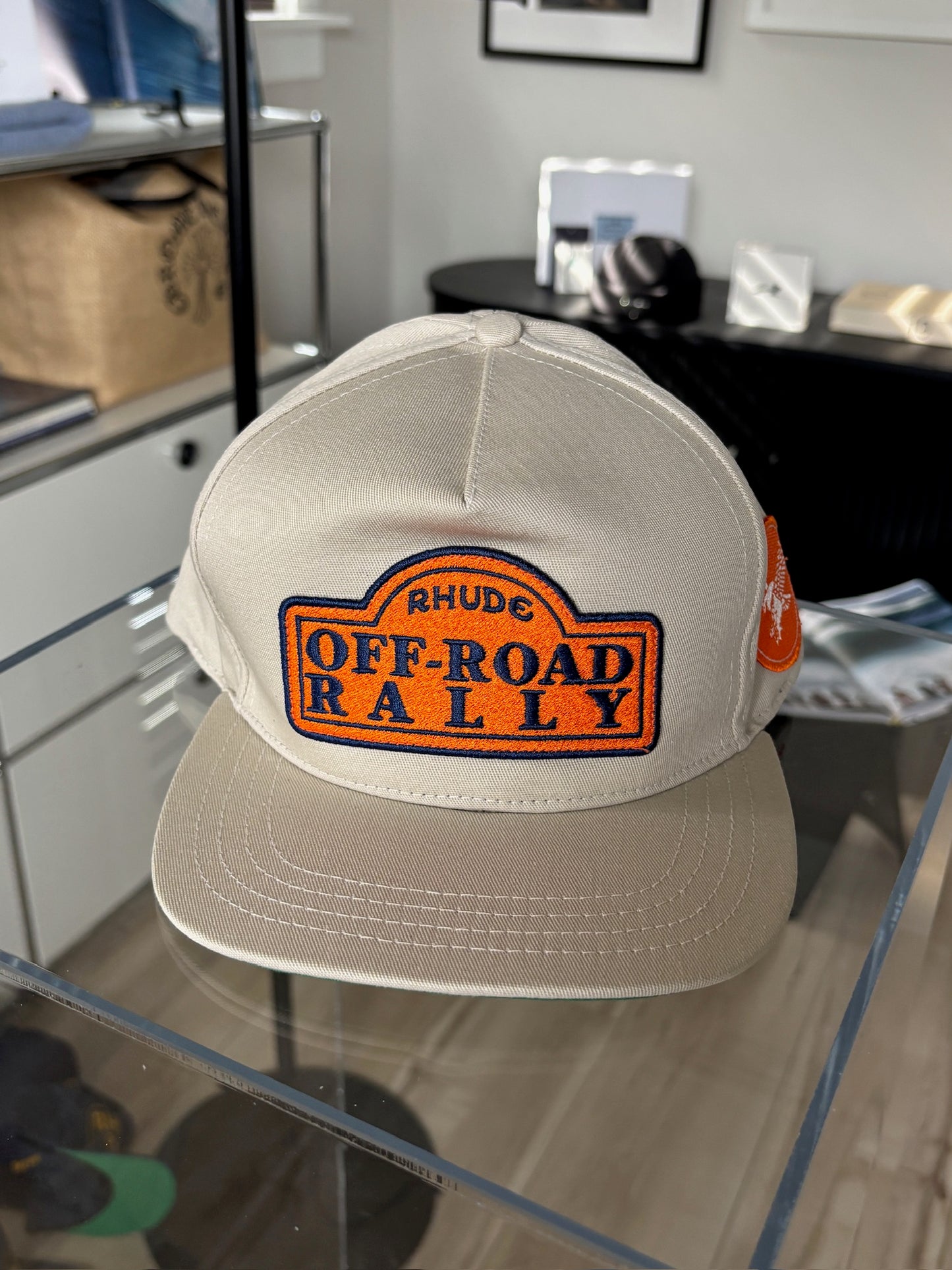 Off Road Rally Patch Logo Hat
