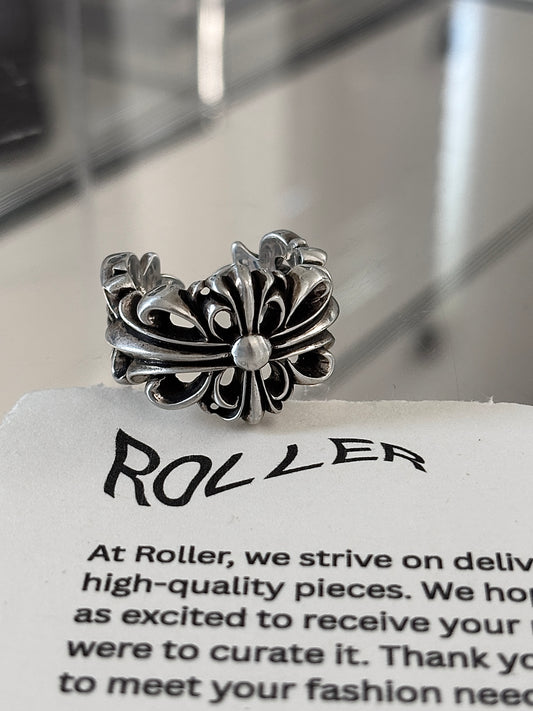 Double Floral Ring