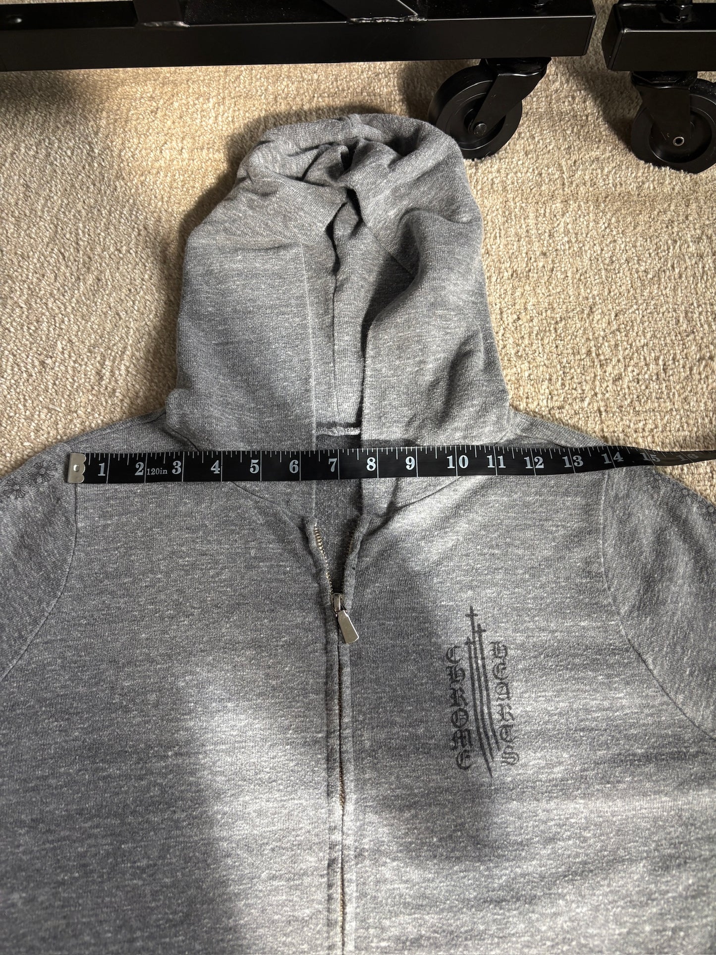 Cross Zip Hoodie