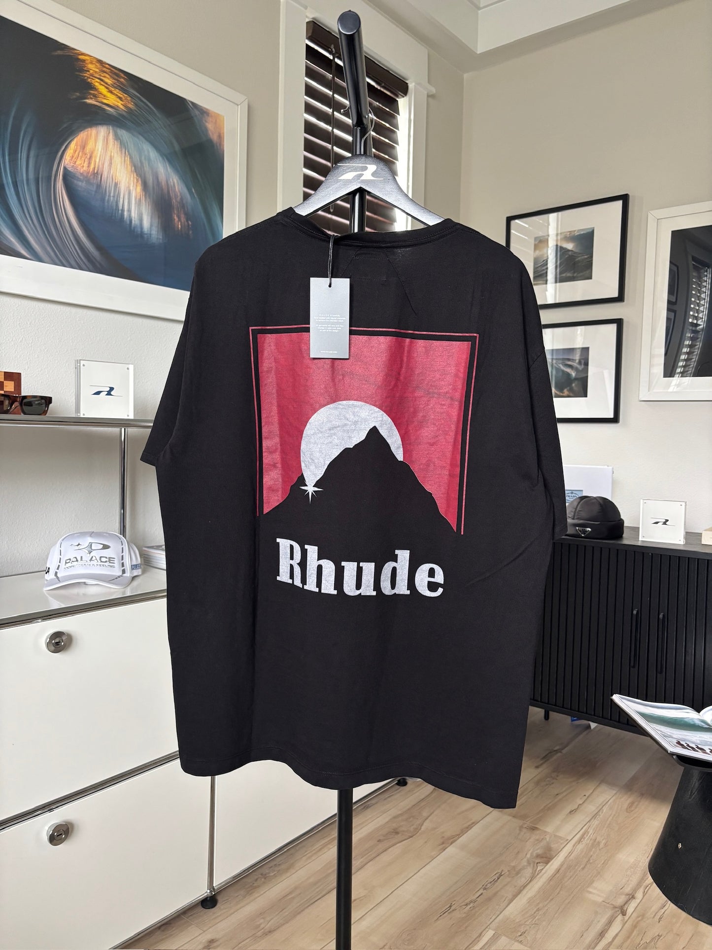 Moonlight Red Logo Tee