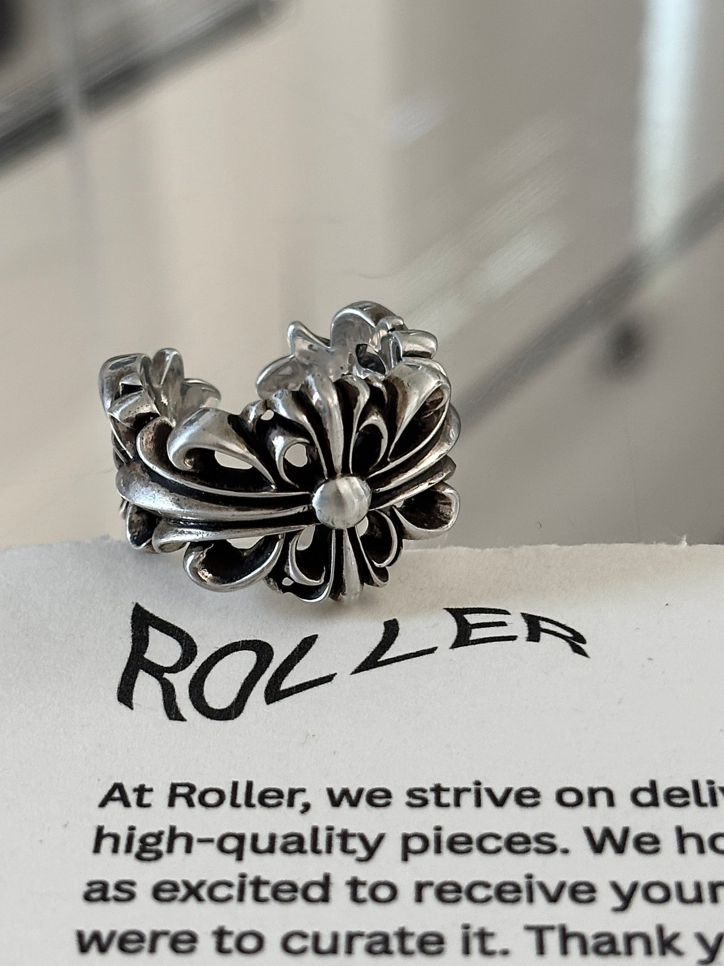 Double Floral Ring
