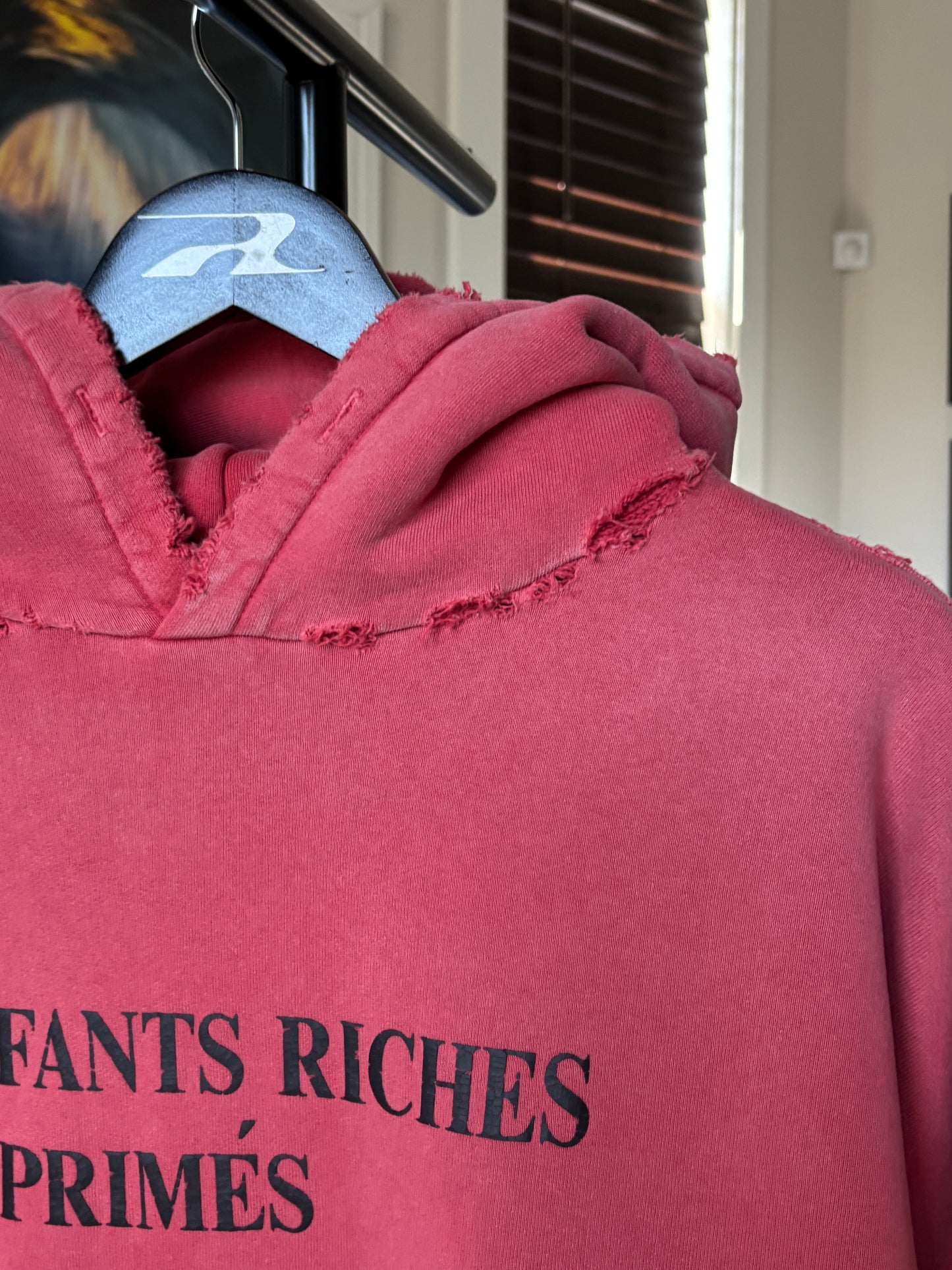 Distressed Logo Hoodie