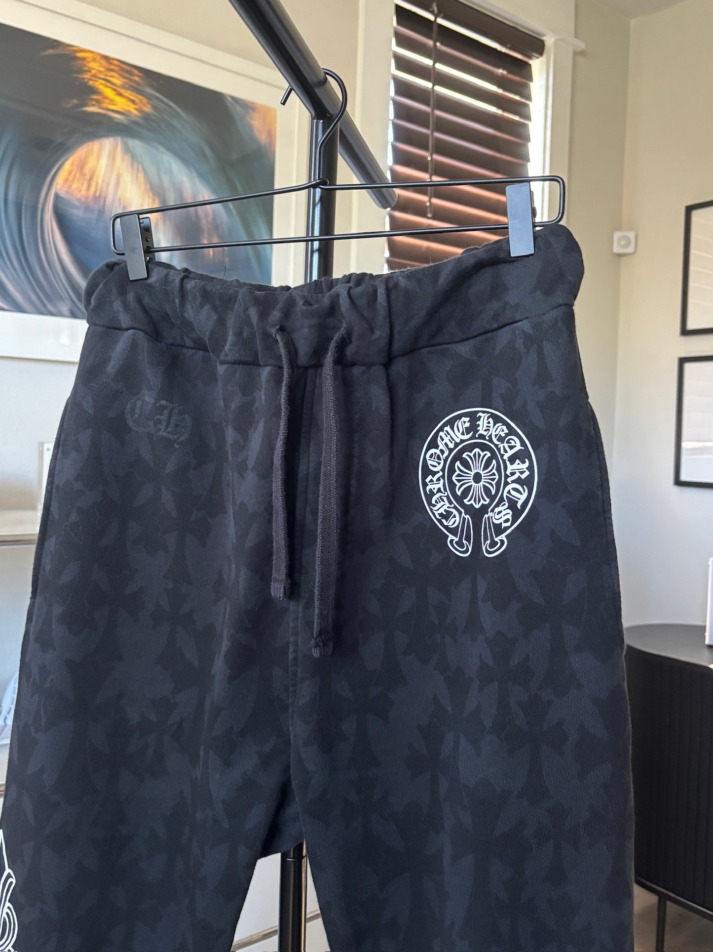 Cross Monogram Logo Sweatpants