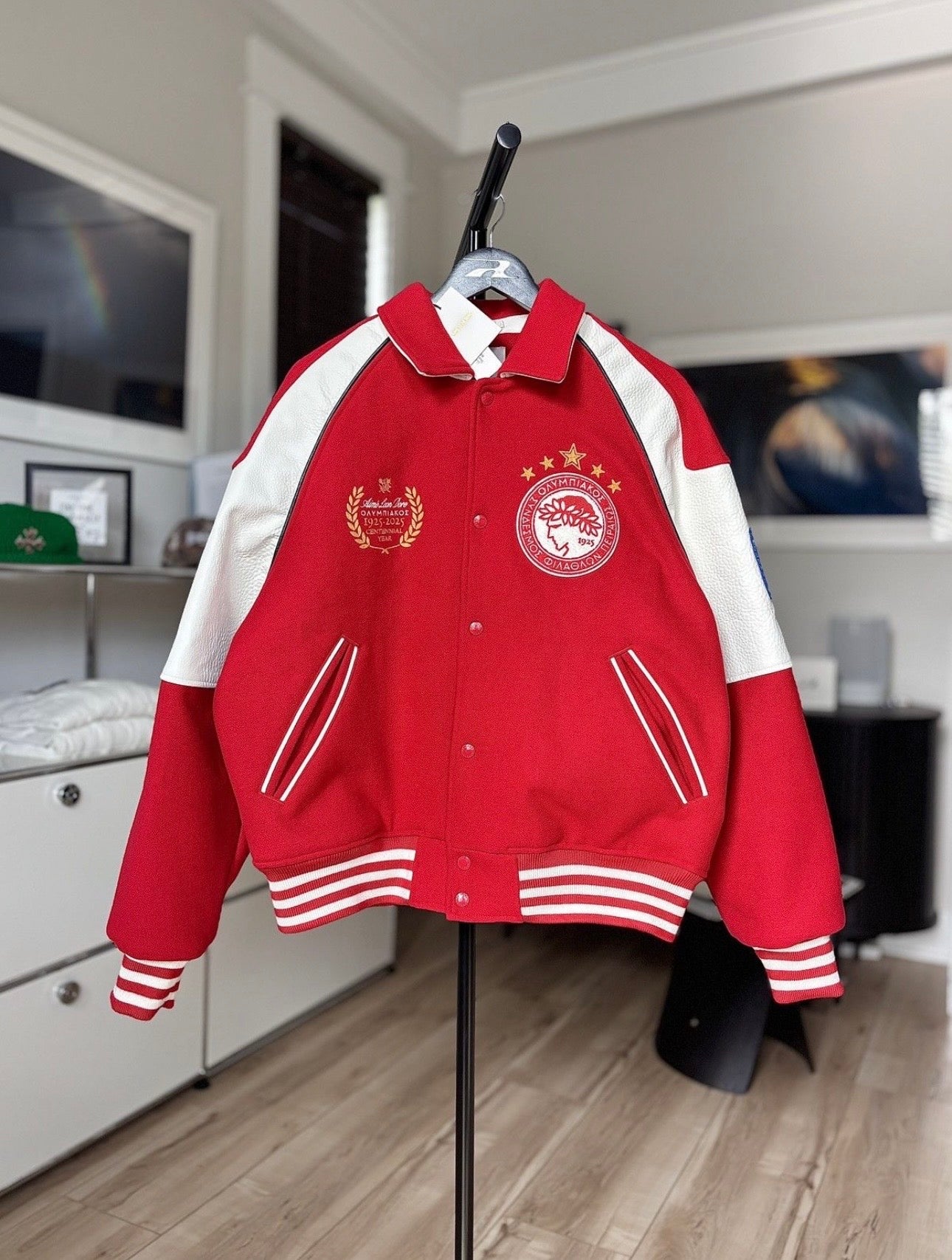 Olympiacos Varsity Jacket