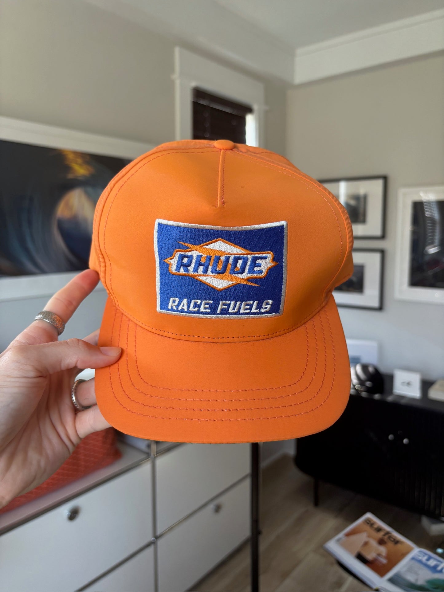 Race Fuels Logo Patch Hat