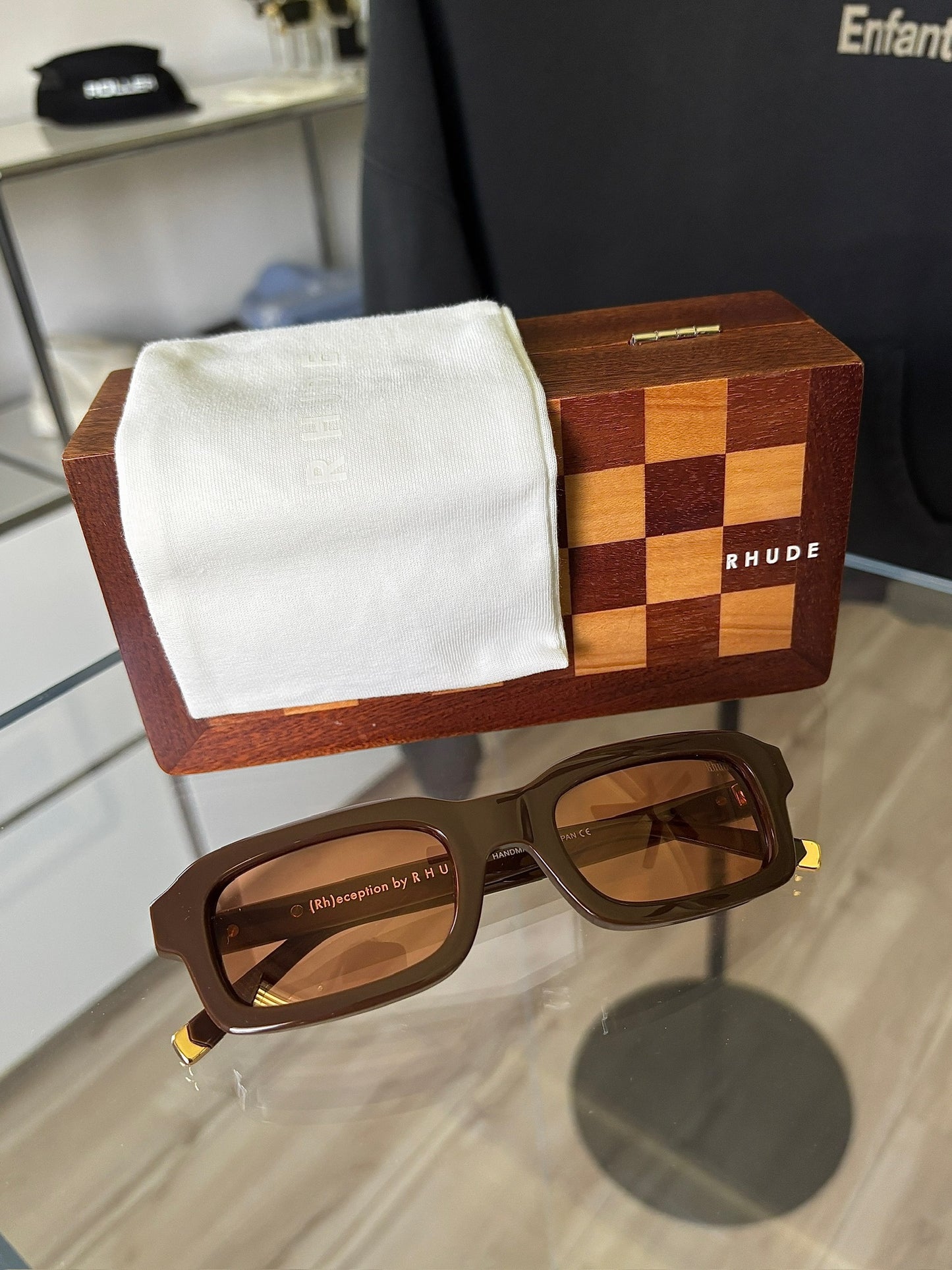 Mocha Brown Steve Frame Sunglasses