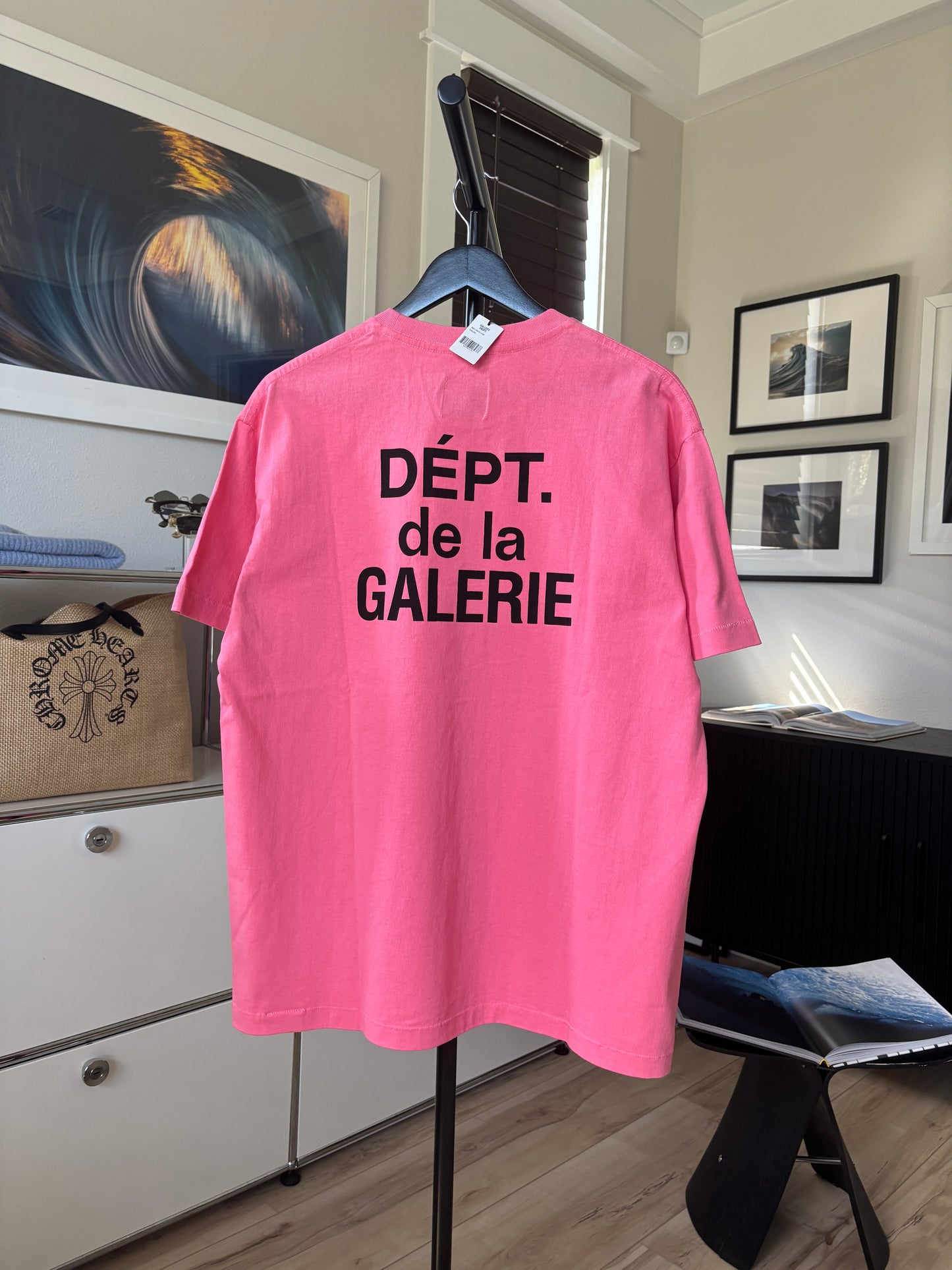 Pink French Logo Tee