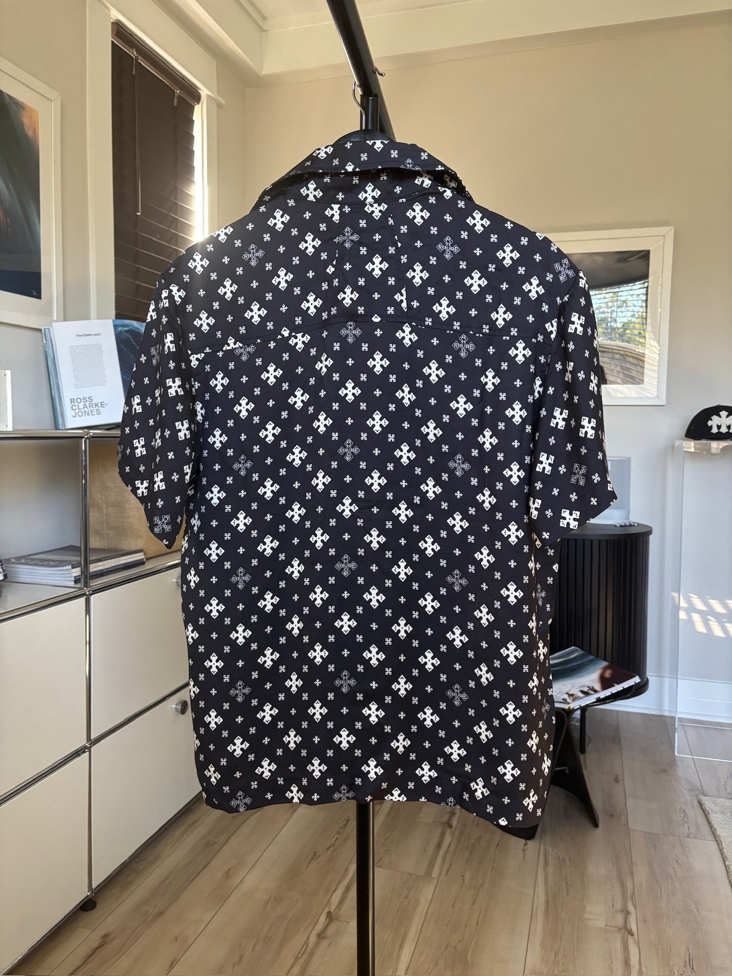 Monogram Silk Logo Shirt