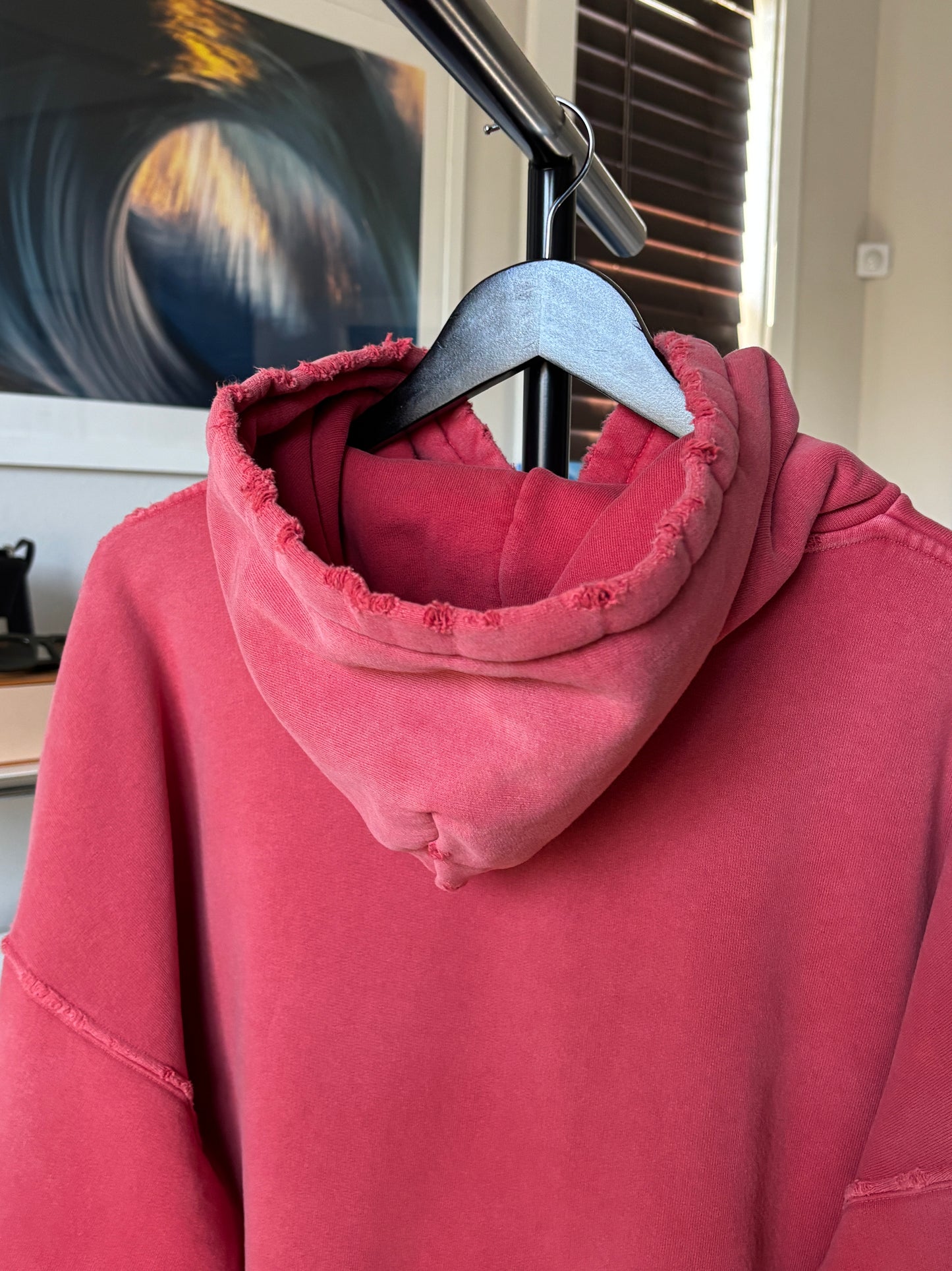 Distressed Logo Hoodie