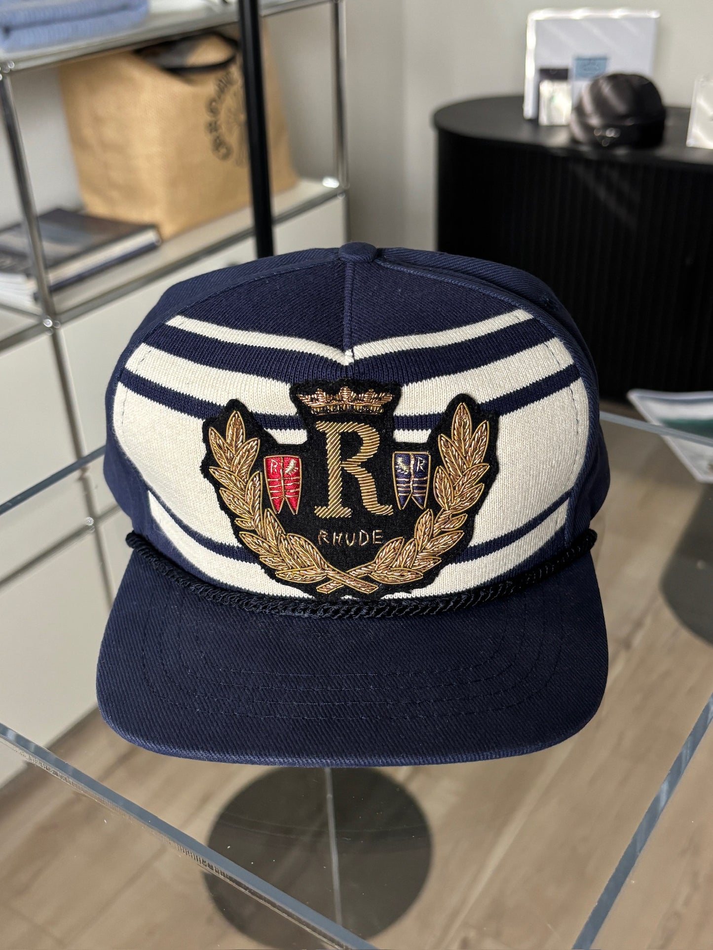 Crest University Logo Hat