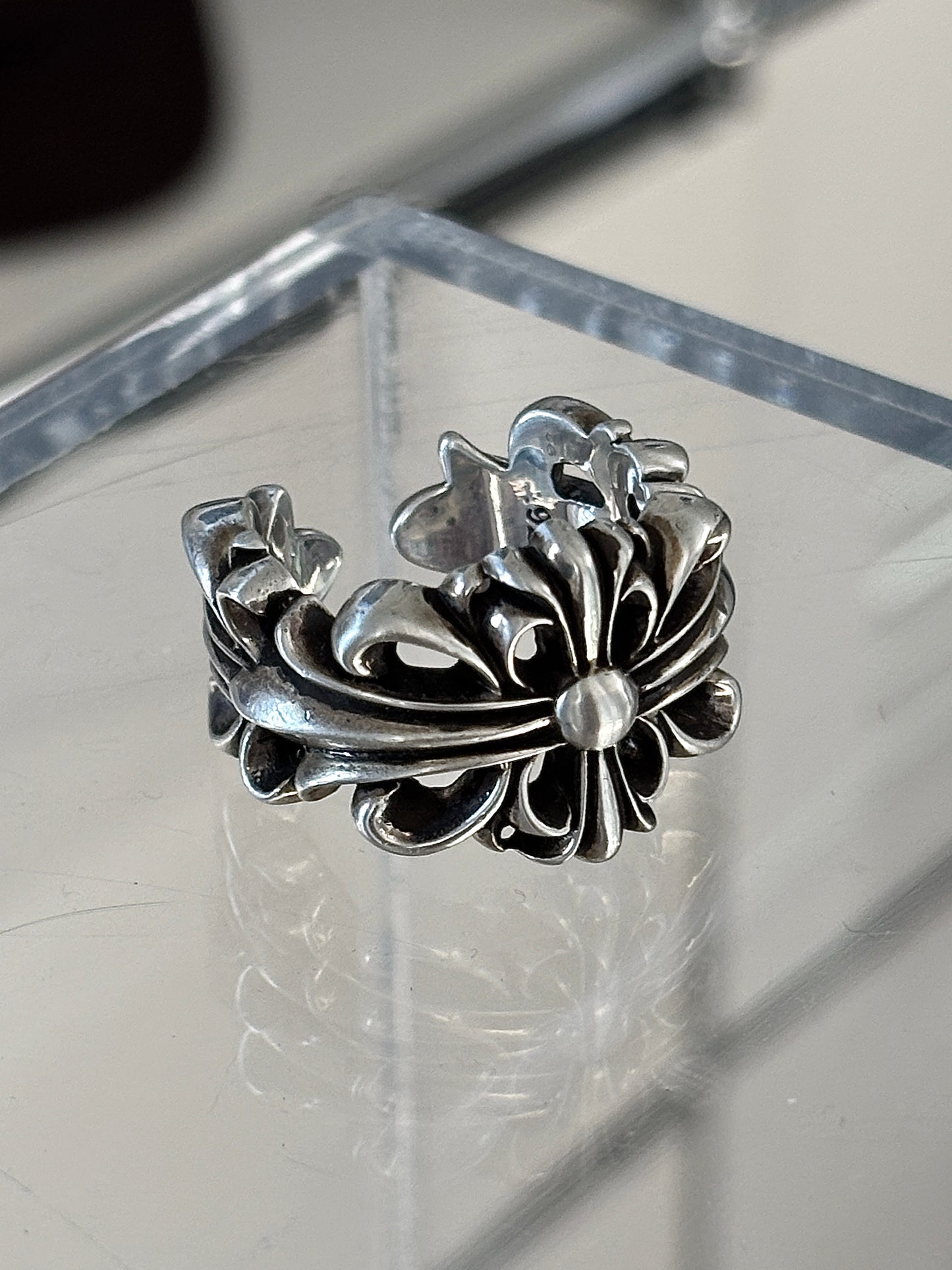 Double Floral Ring