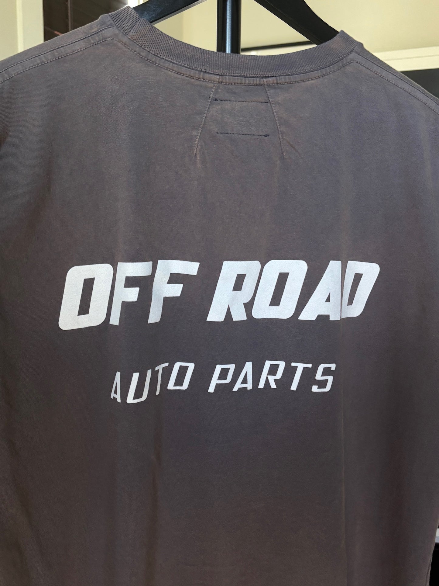 Faded 4x4 Checkered Logo Tee