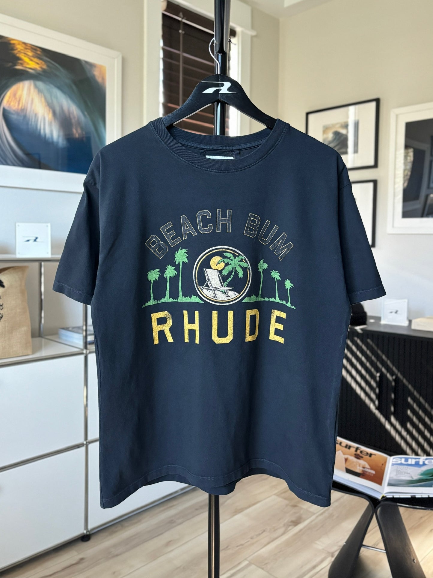Beach Bum Graphic Logo Tee