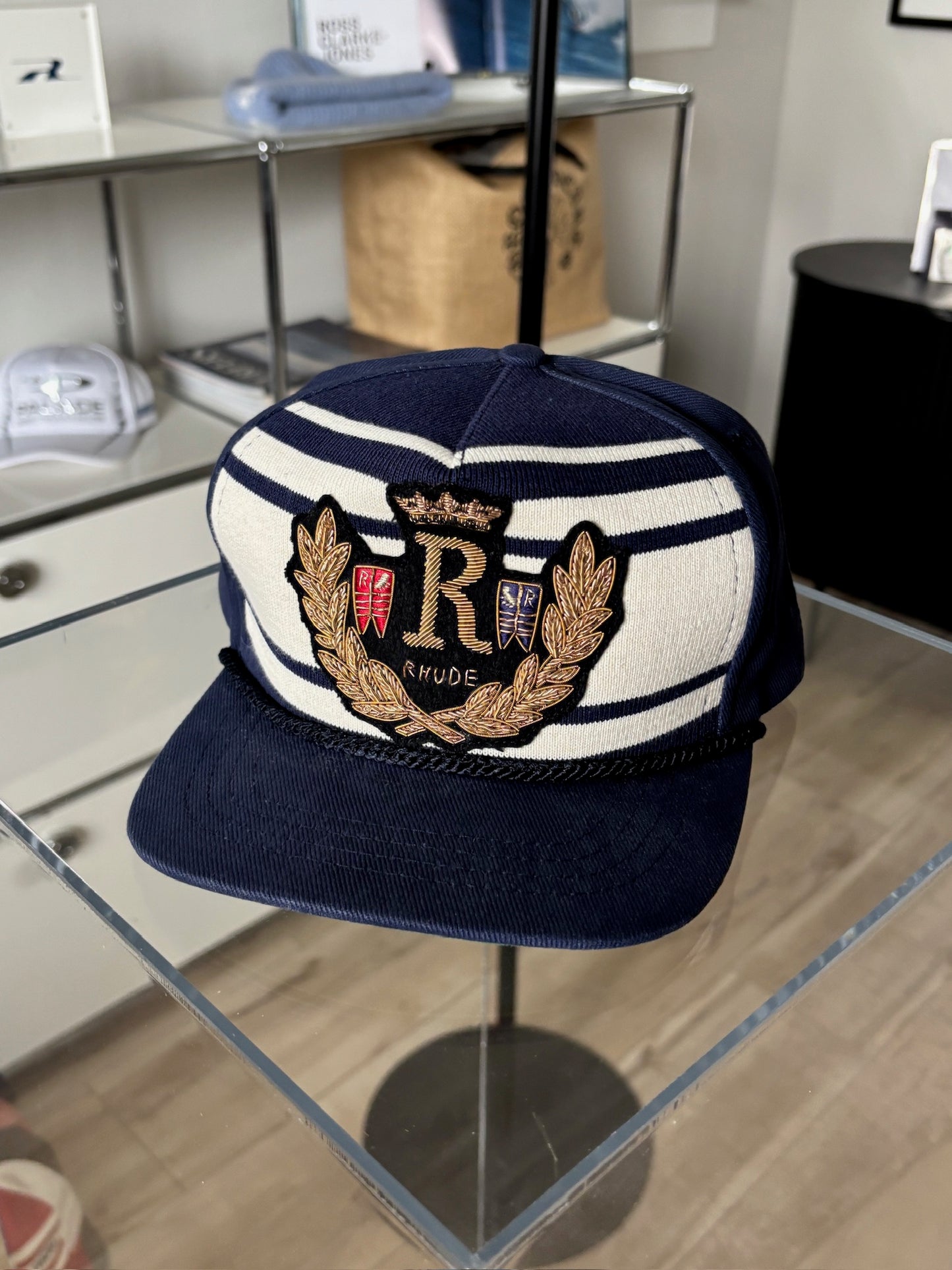 Crest University Logo Hat