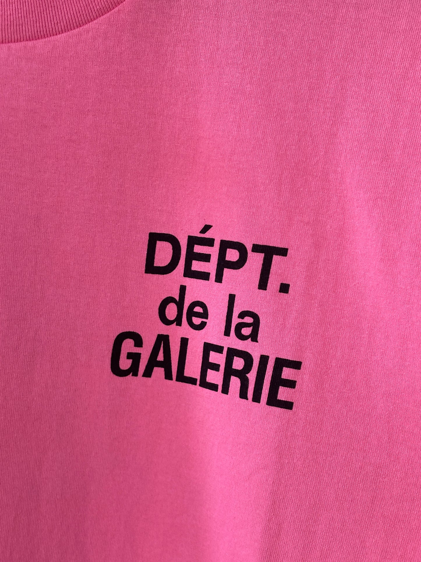 Pink French Logo Tee