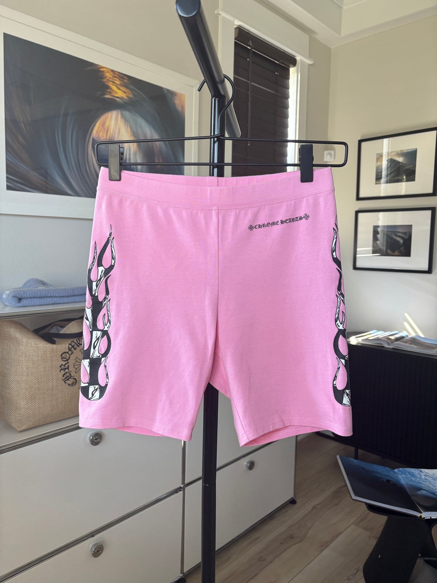 Matty Boy Flame Biker Shorts