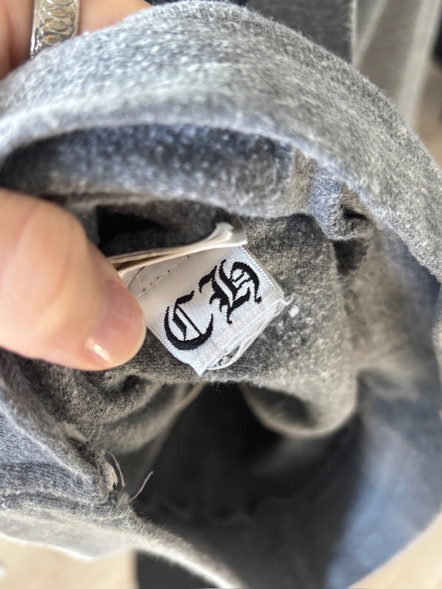 Cross Zip Hoodie