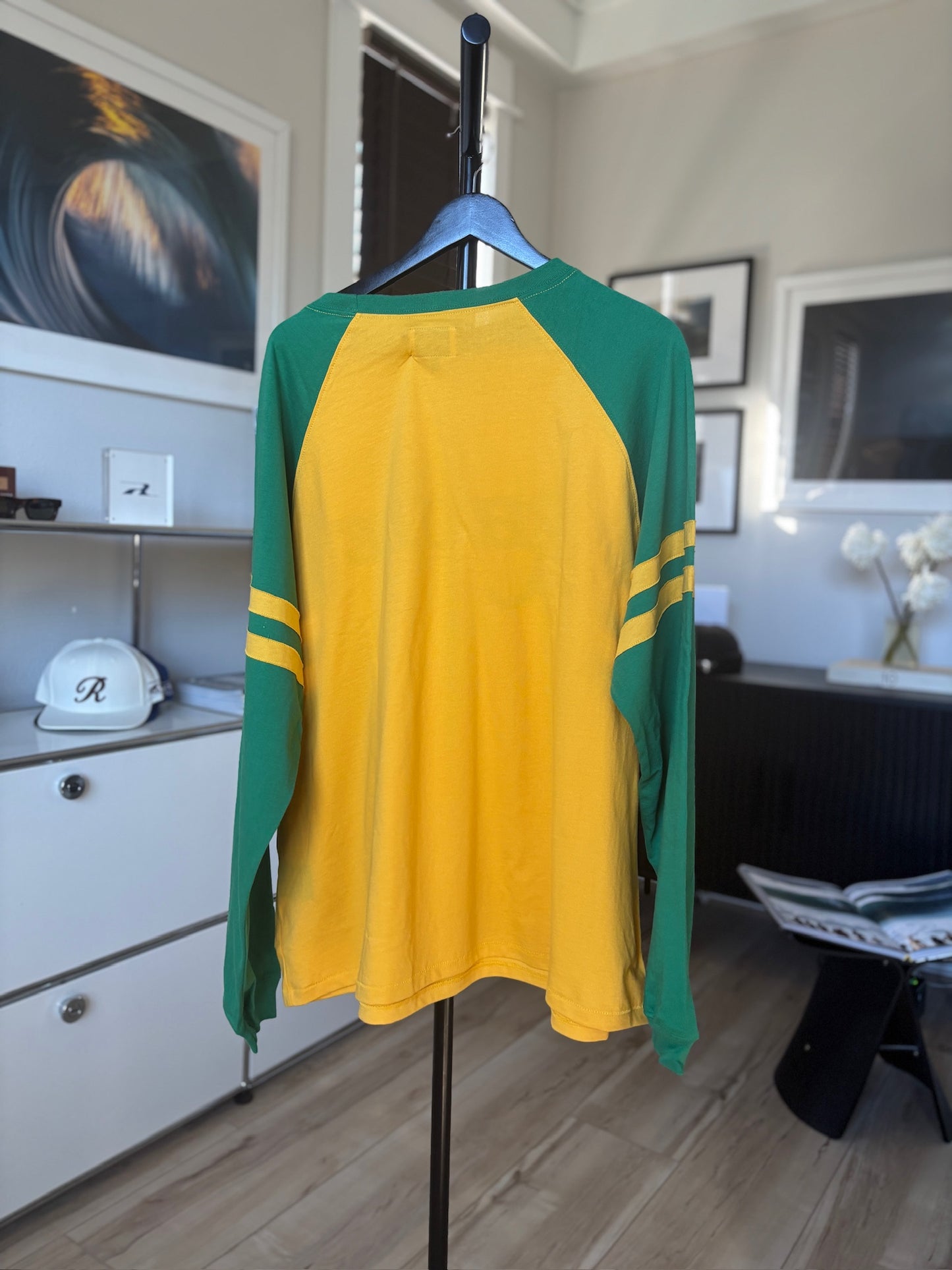 Yellow Green Logo Jersey Tee