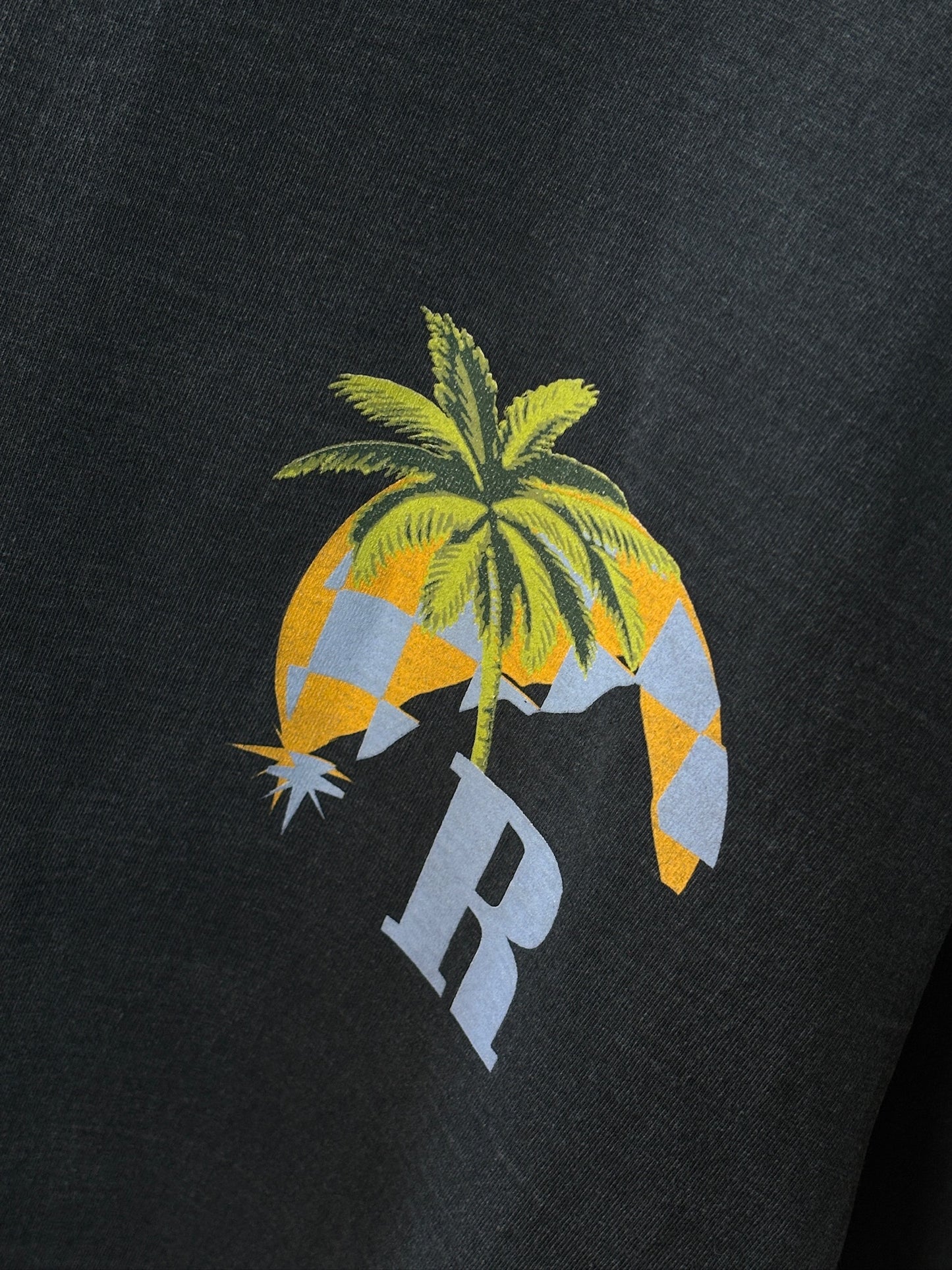 Faded Miami Moonlight F1 Logo Tee