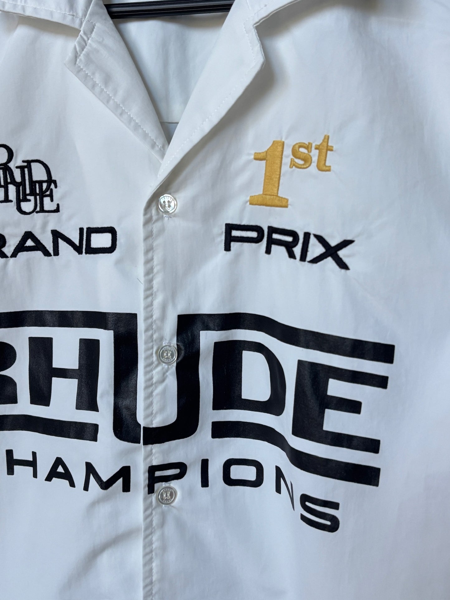 Grand Prix F1 Logo Button Up