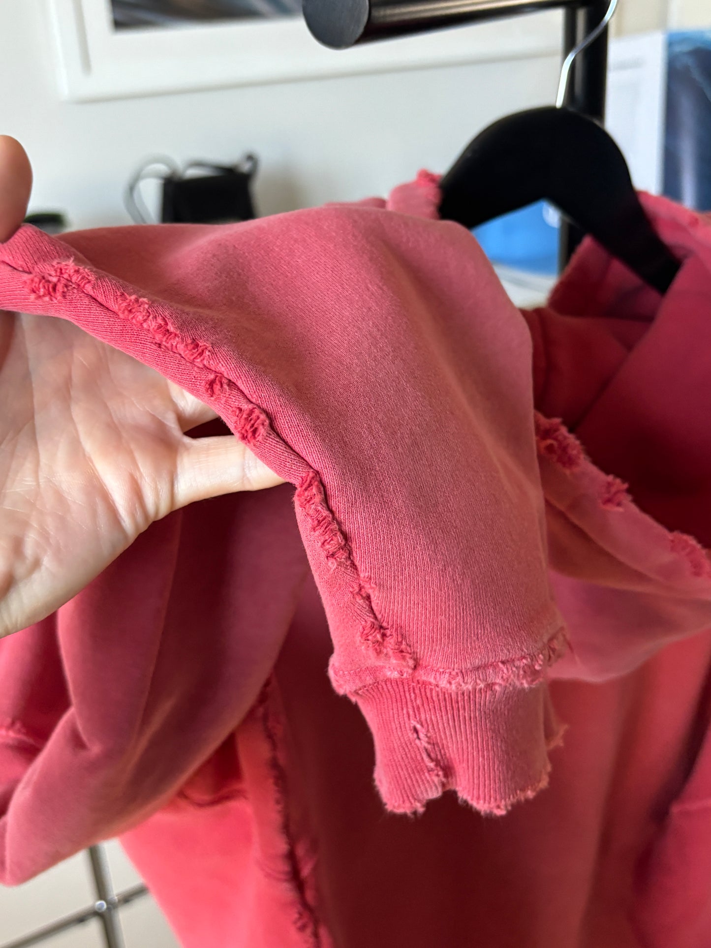 Distressed Logo Hoodie