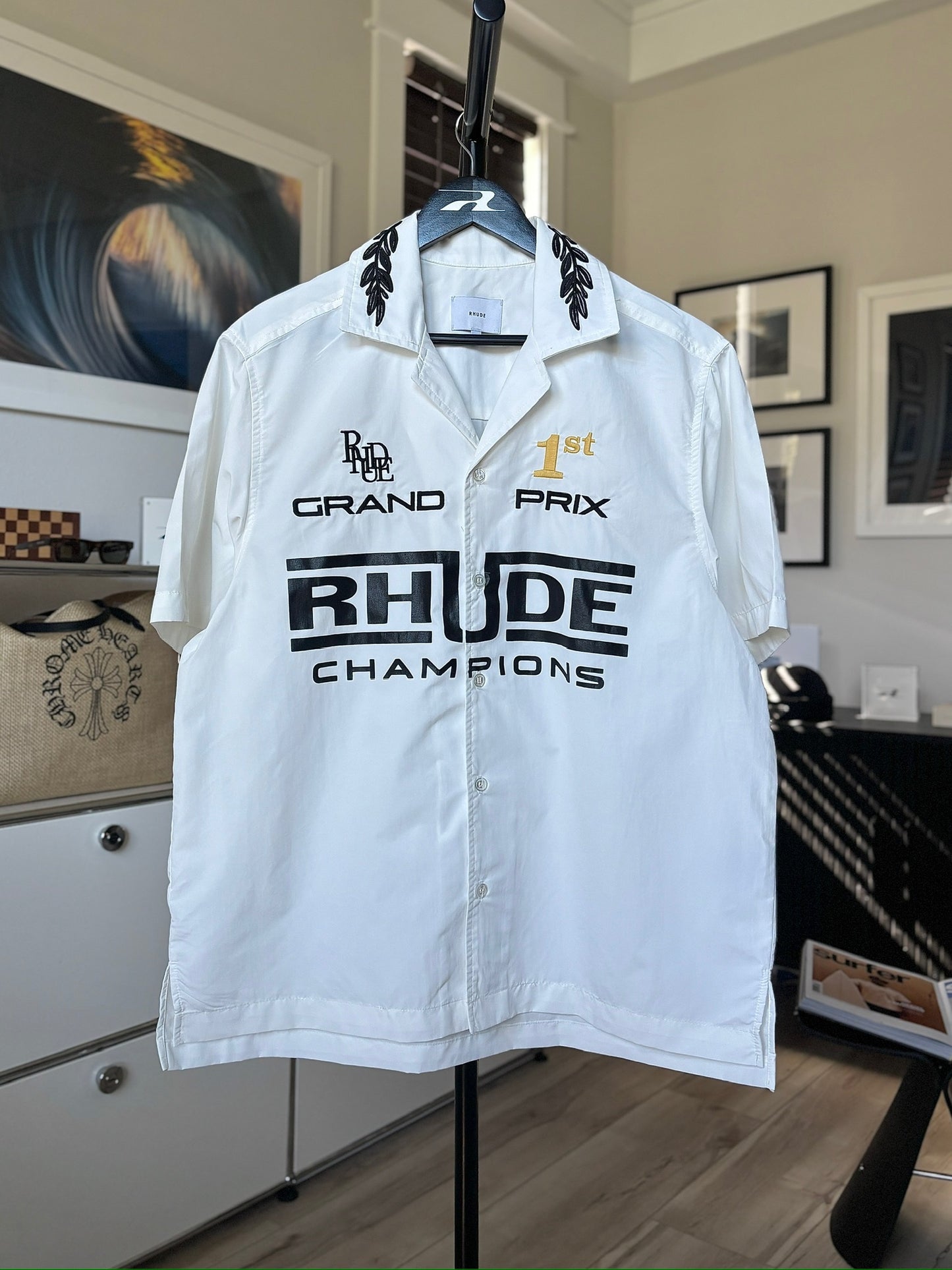 Grand Prix F1 Logo Button Up