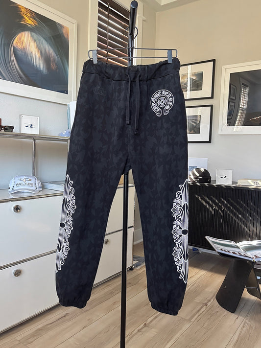 Cross Monogram Logo Sweatpants