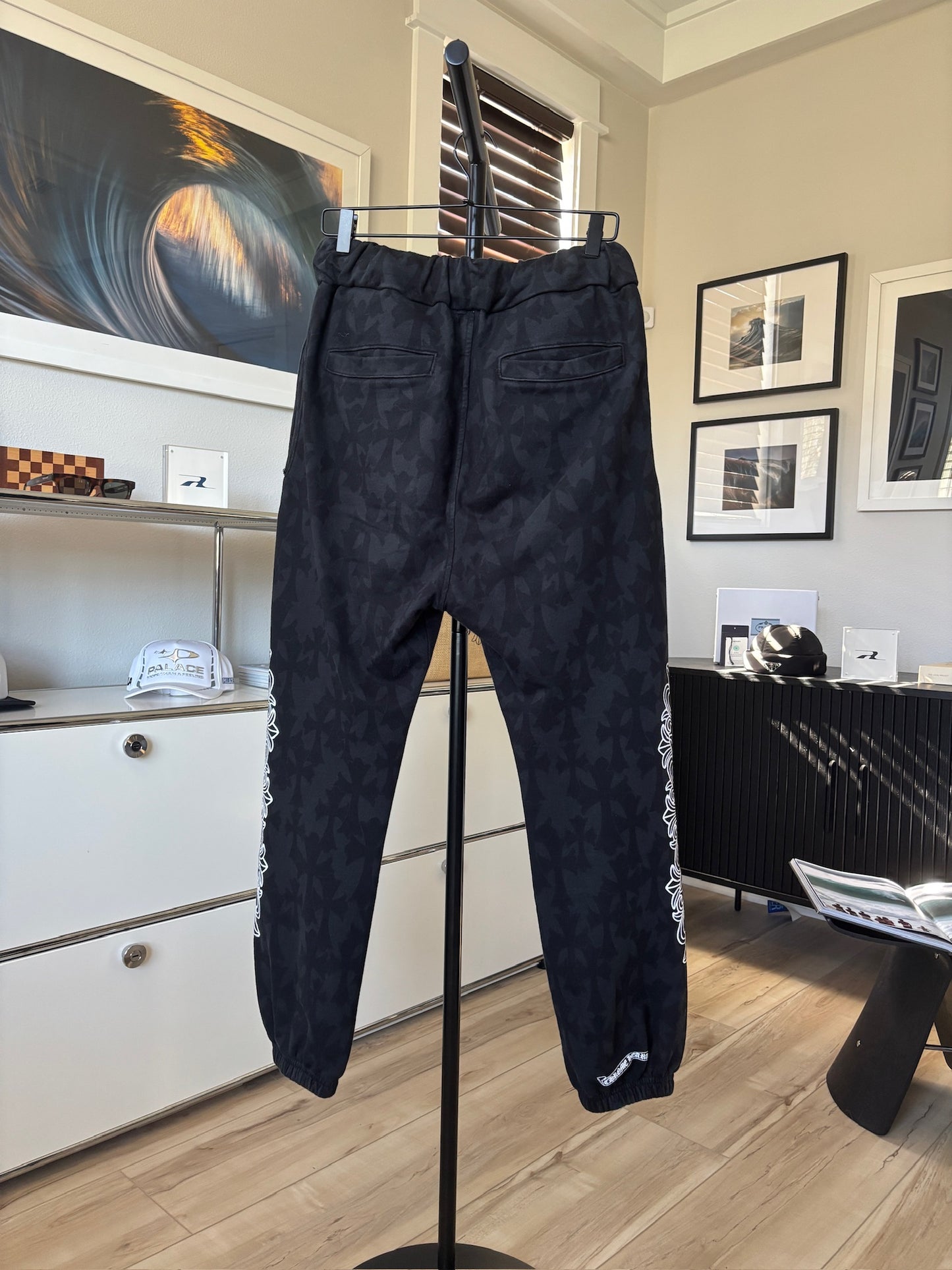 Cross Monogram Logo Sweatpants