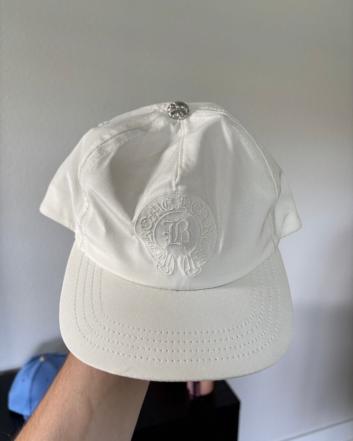 Bella Hadid 100% Silk Leather Cap