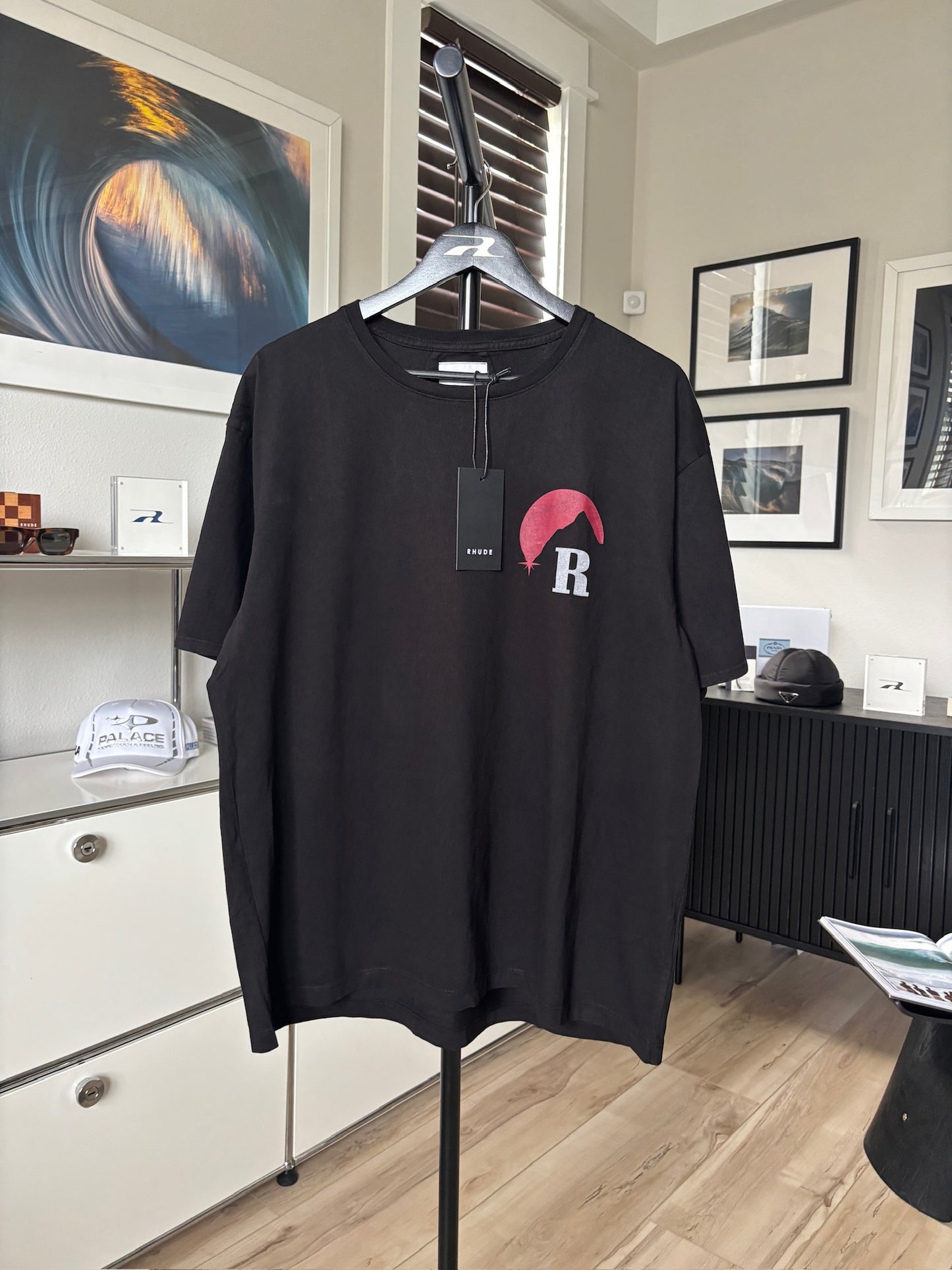 Moonlight Red Logo Tee