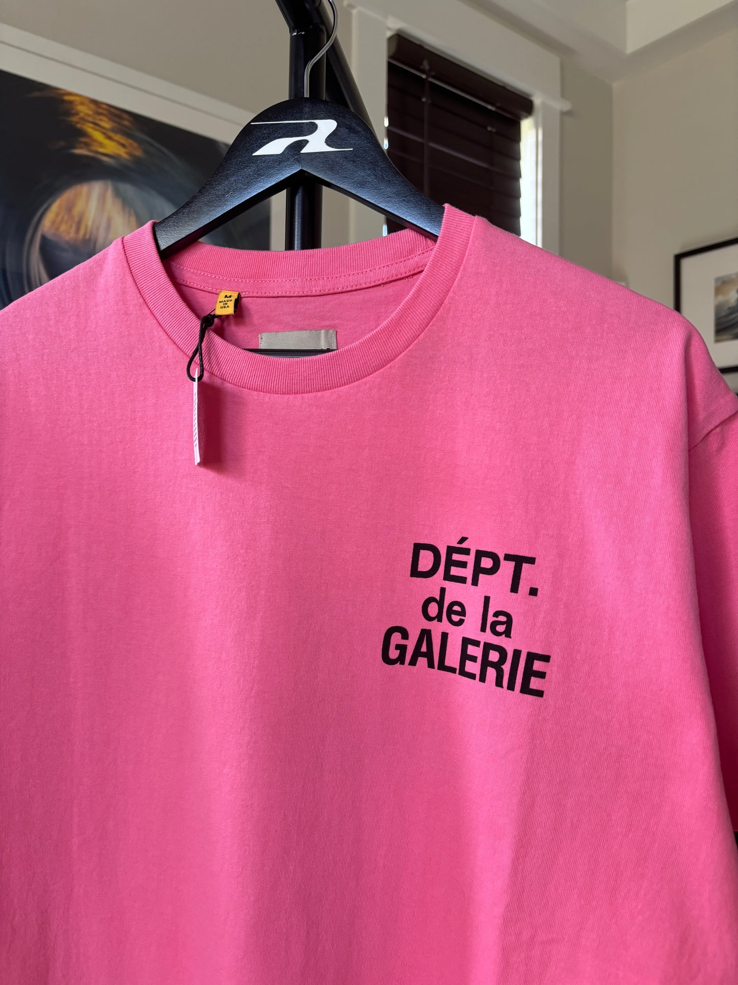 Pink French Logo Tee