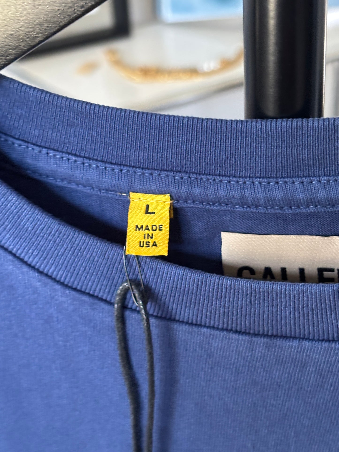 Blue French Logo Tee