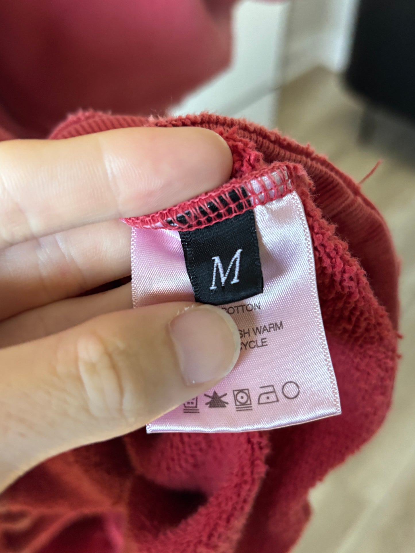 Distressed Logo Hoodie