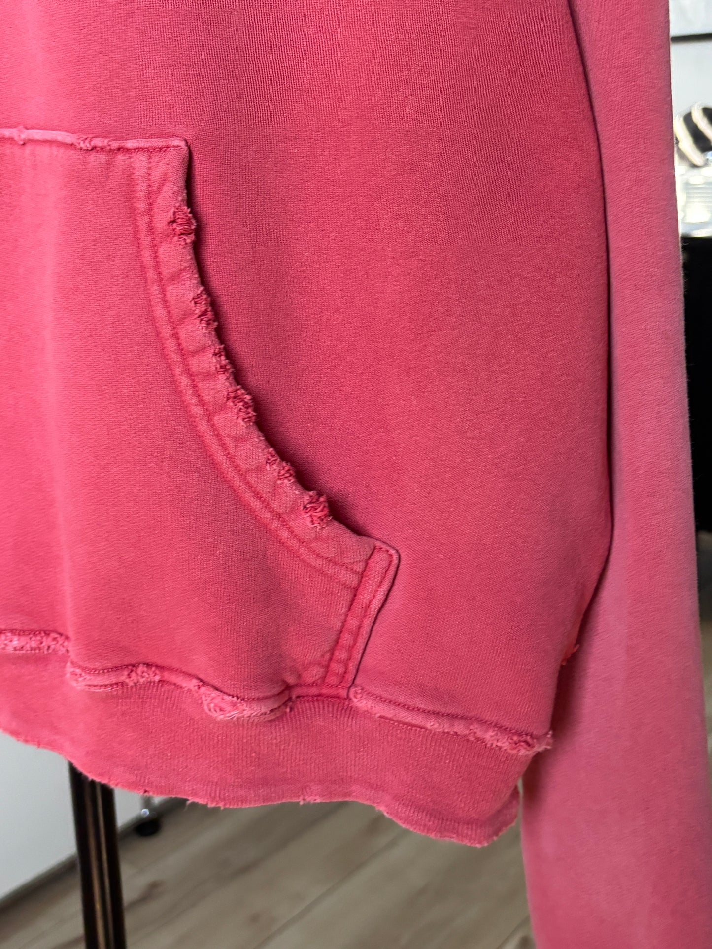 Distressed Logo Hoodie