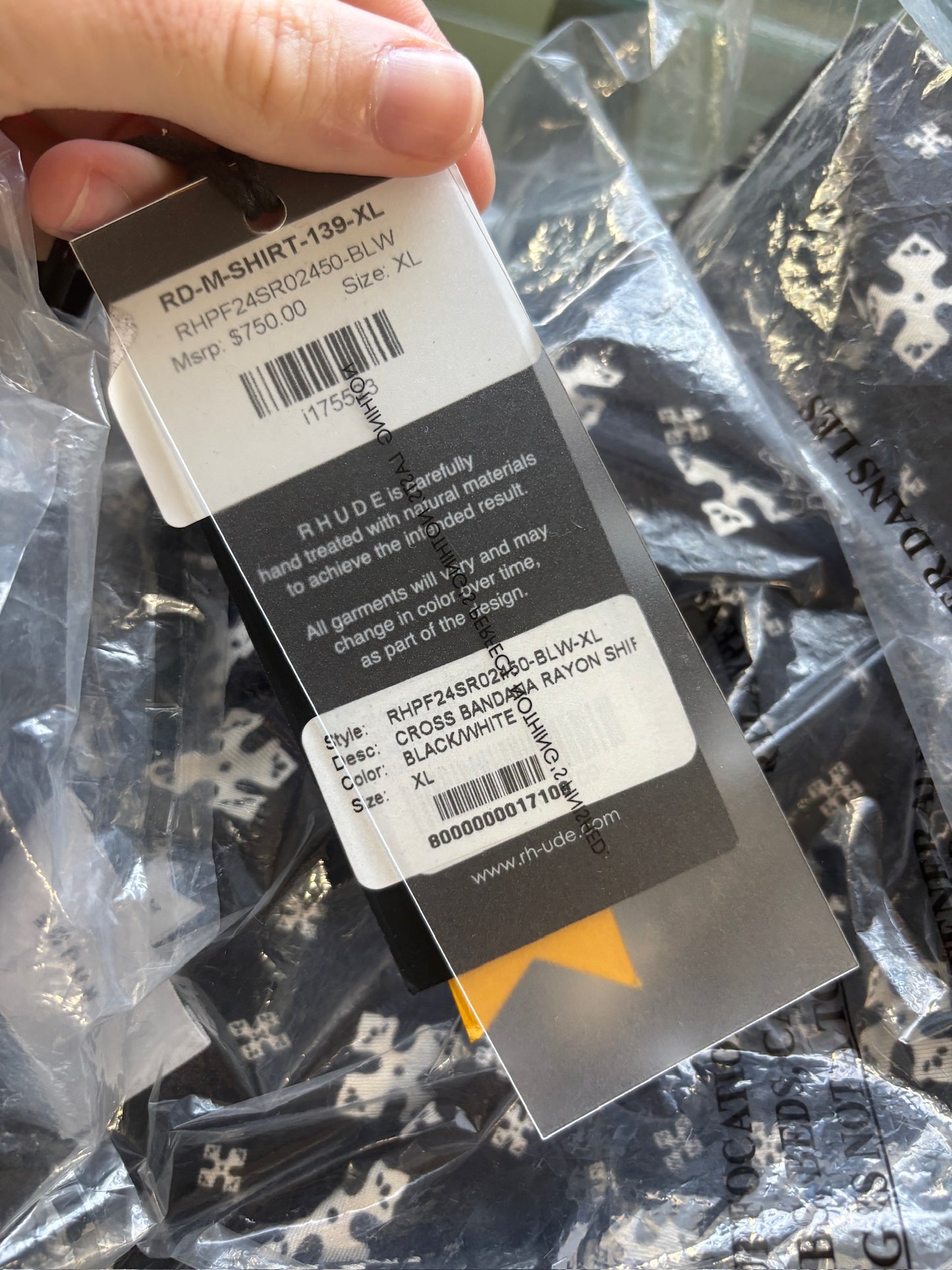 Monogram Silk Logo Shirt