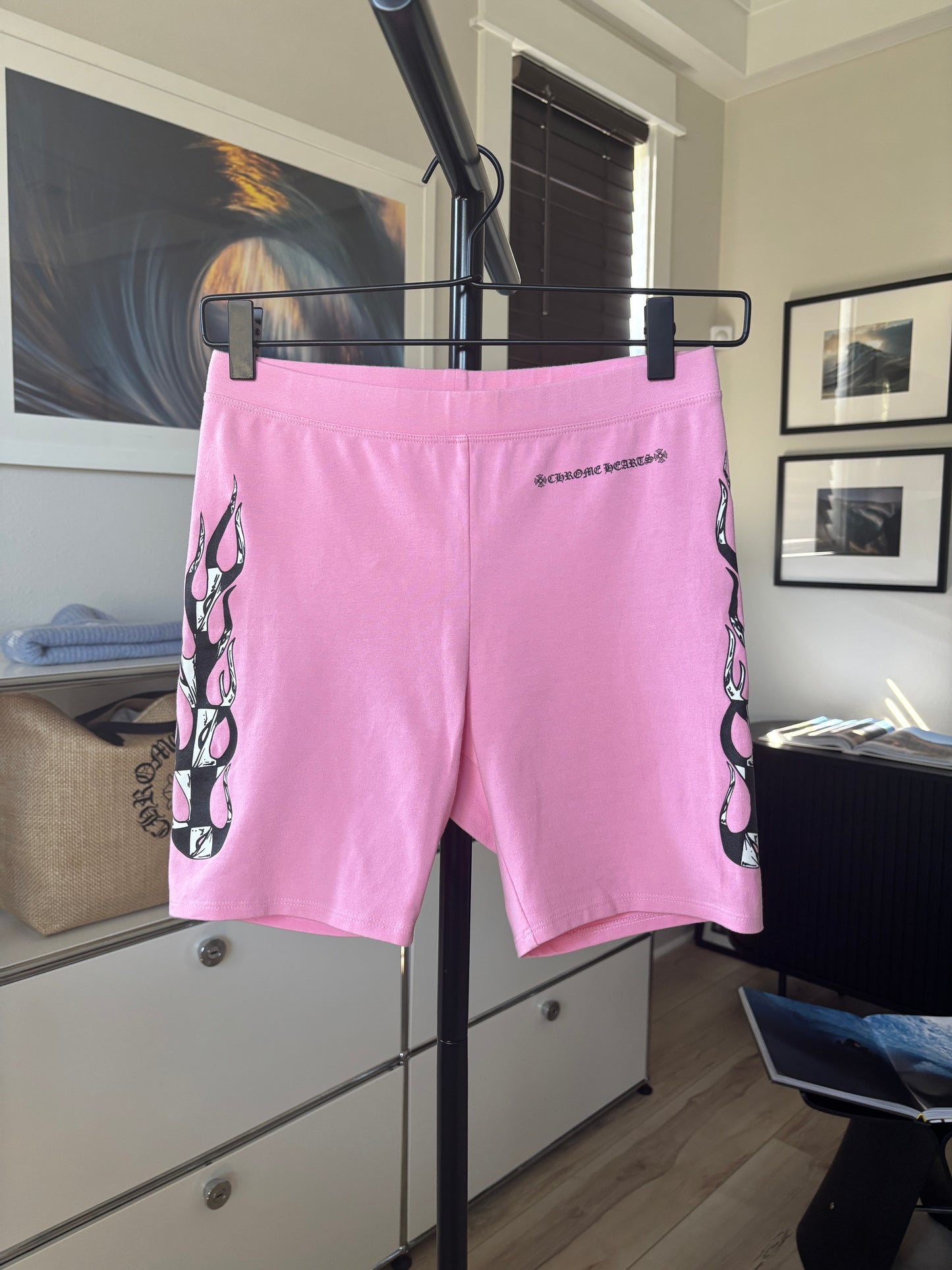 Matty Boy Flame Biker Shorts