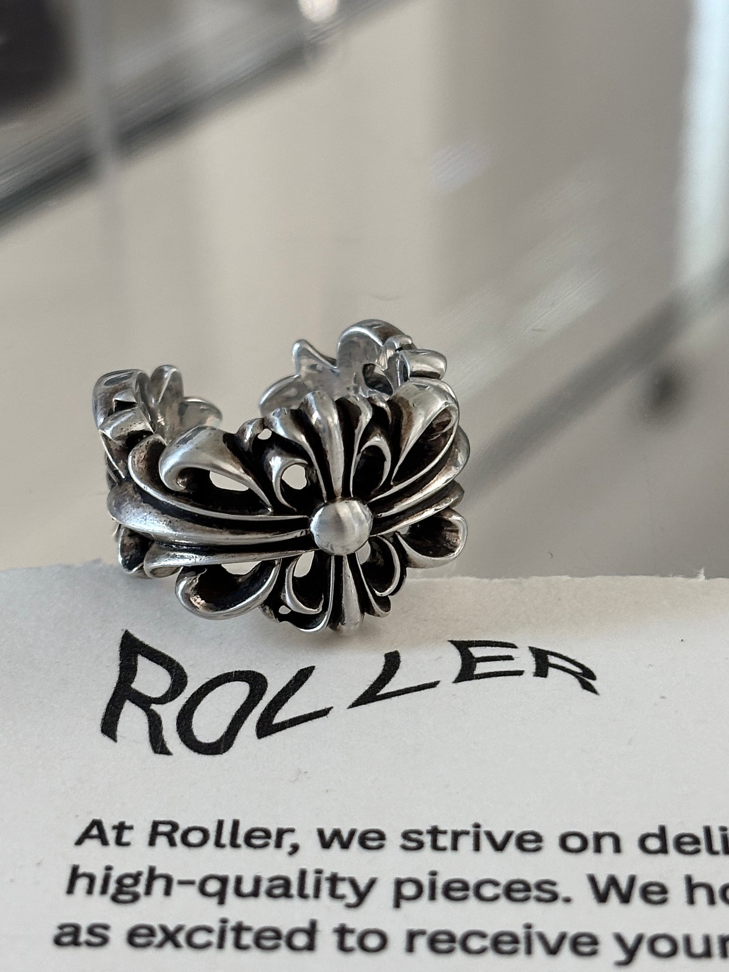 Double Floral Ring
