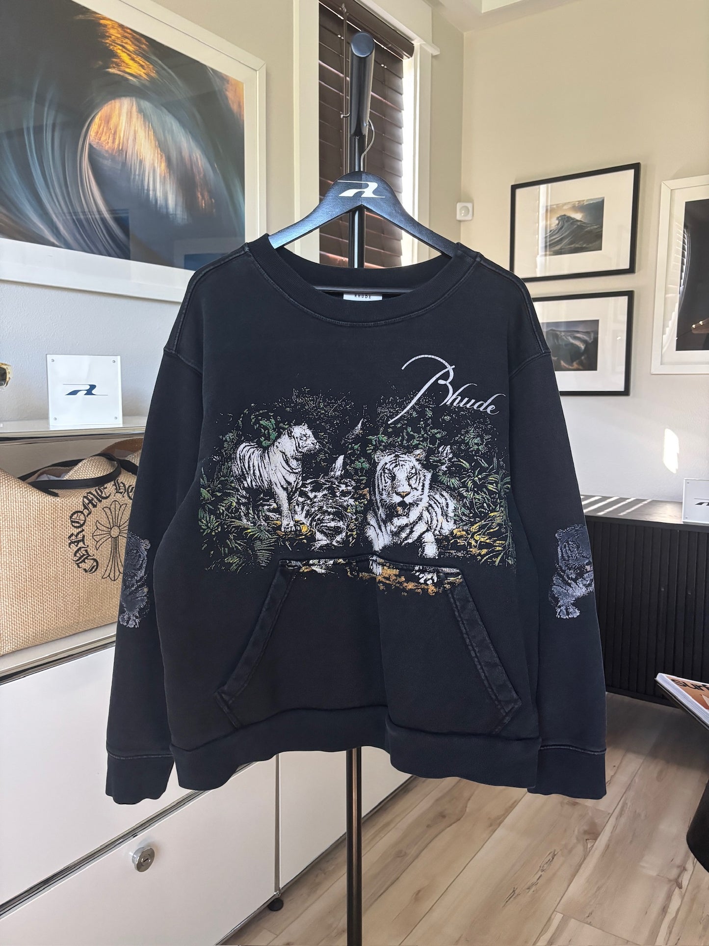 Tiger Nature Logo Crewneck