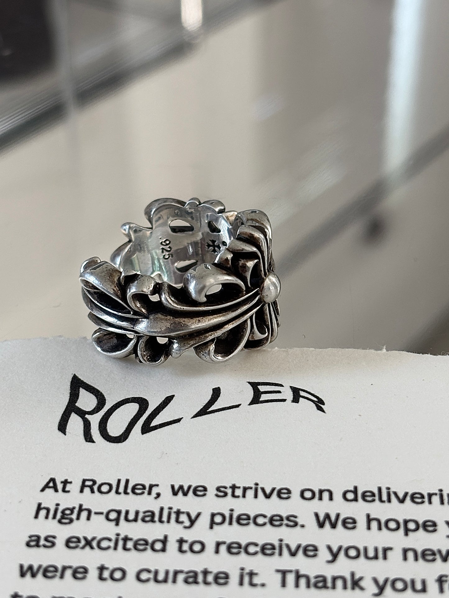 Double Floral Ring